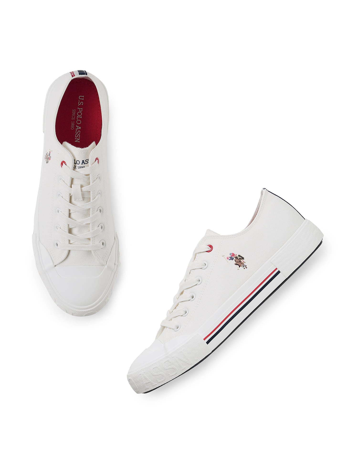 Men Drew Off White Classics  Sneakers Off White - U.S. Polo Assn. India | Large