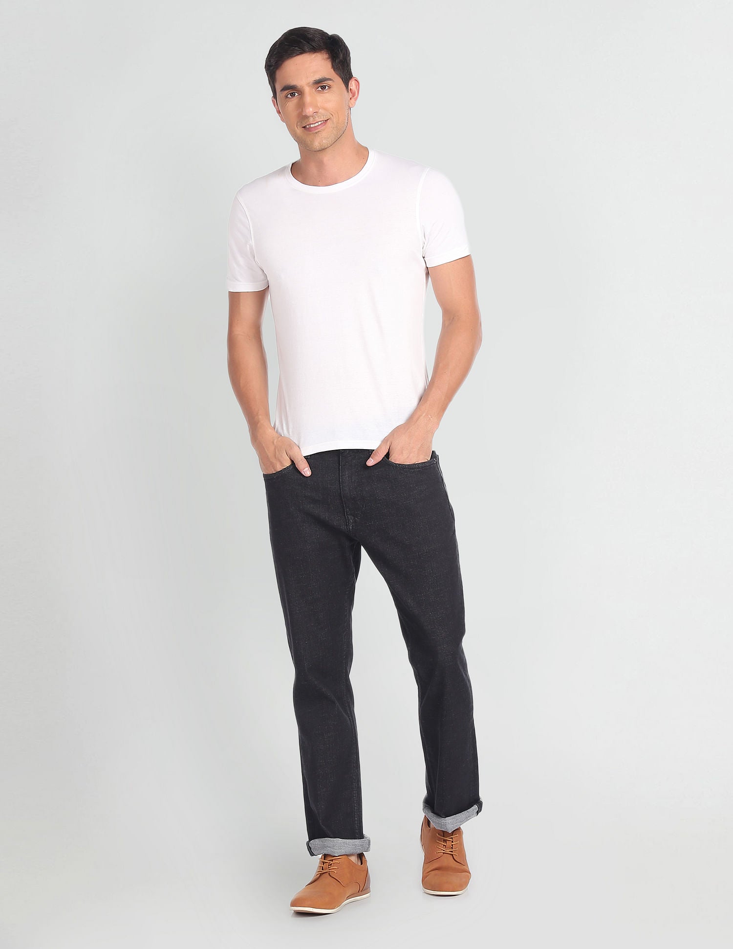 Connor Bootcut Fit Rinsed Jeans Black - U.S. Polo Assn. India | Large