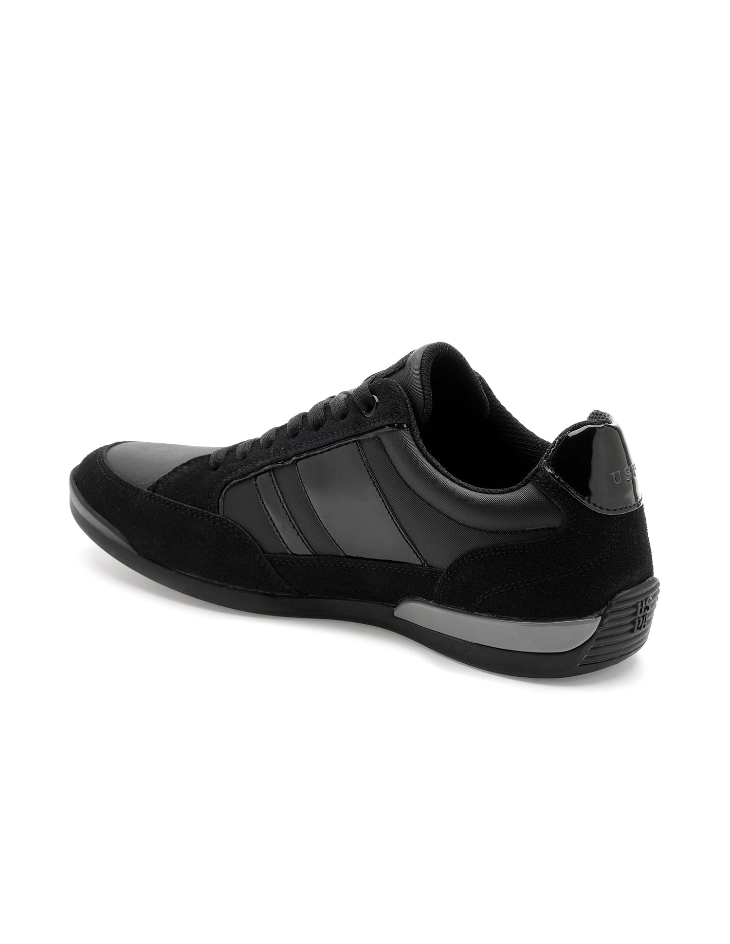 Ester Colourblocked Casual Sneakers Black - U.S. POLO ASSN. | Large