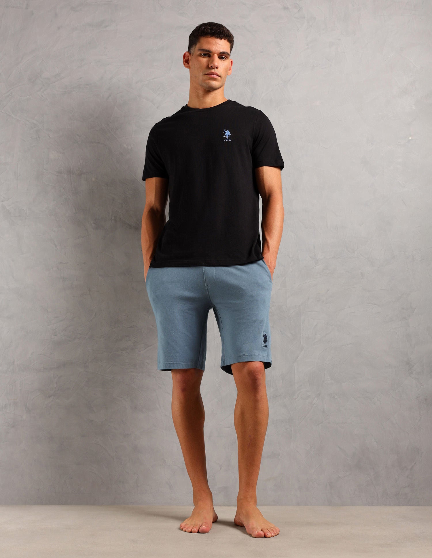 Solid Cotton Sleep Sets Assorted - U.S. POLO ASSN. | Large