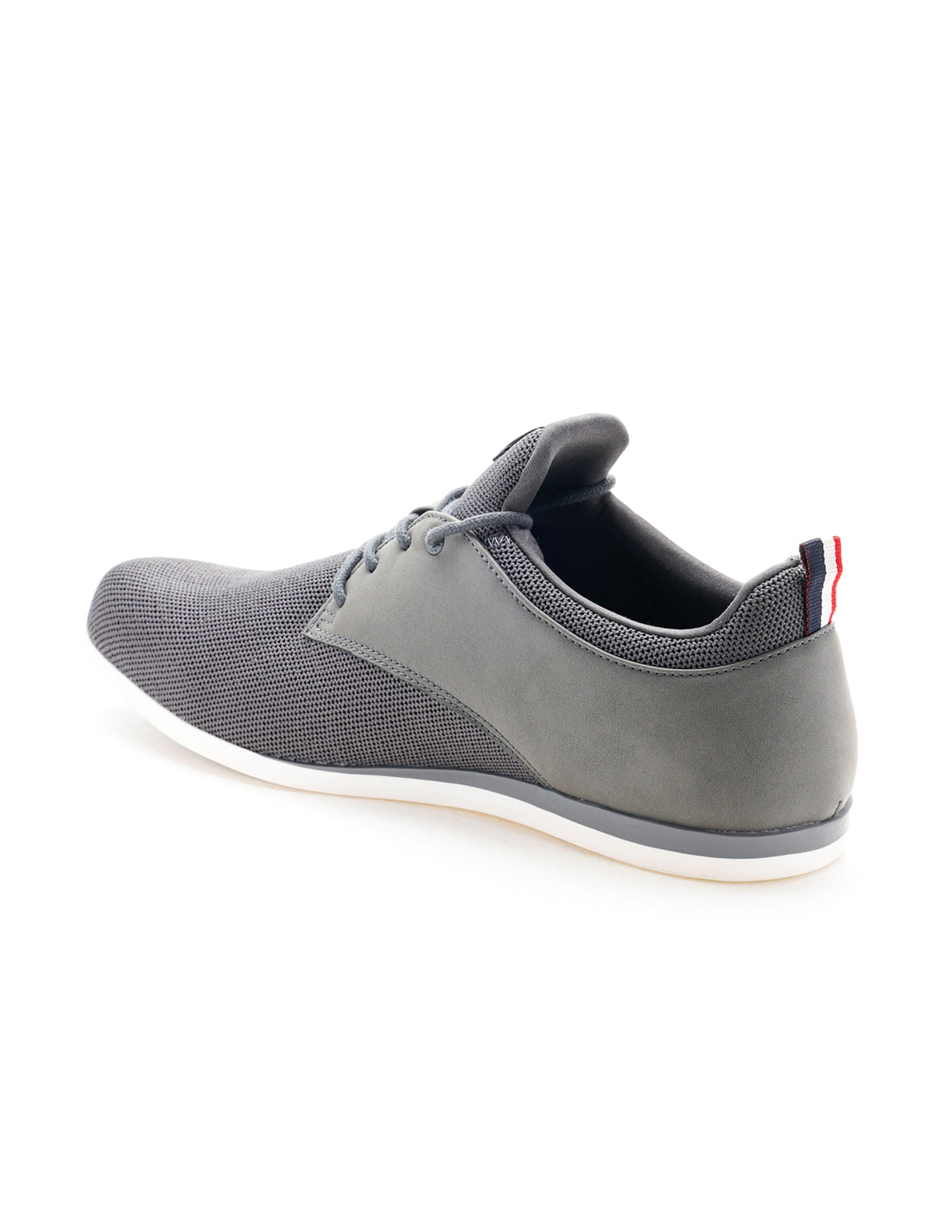 Men Warren 2.0 Grey Work Casuals Lace Up Shoes Grey - U.S. Polo Assn. India | Large
