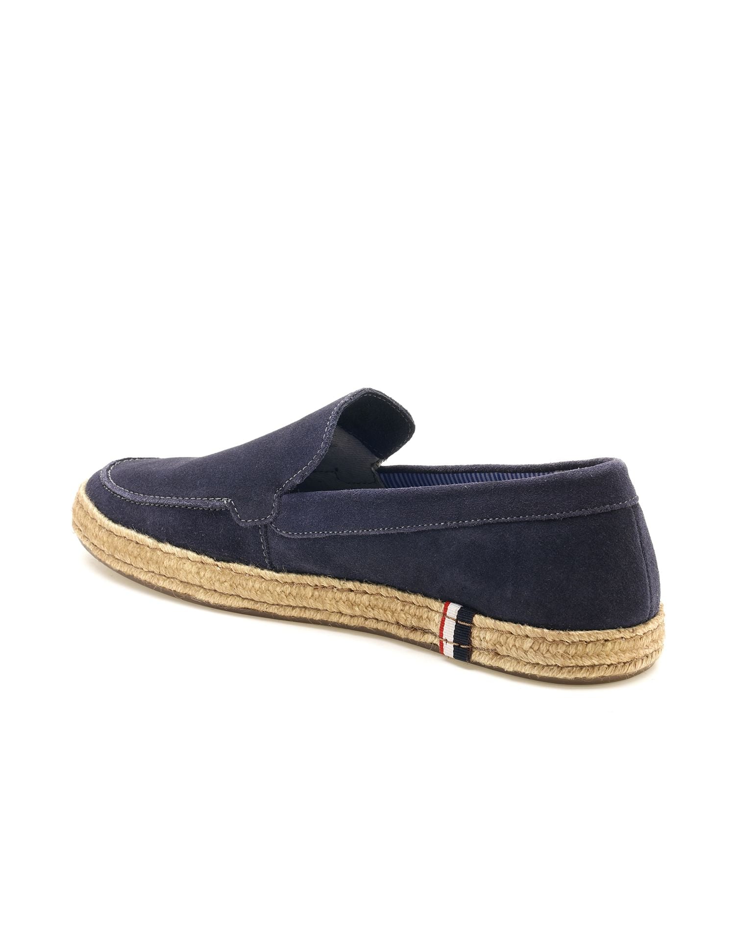Mens Oudi Suede Slip-On Shoes Navy - U.S. POLO ASSN. | Large