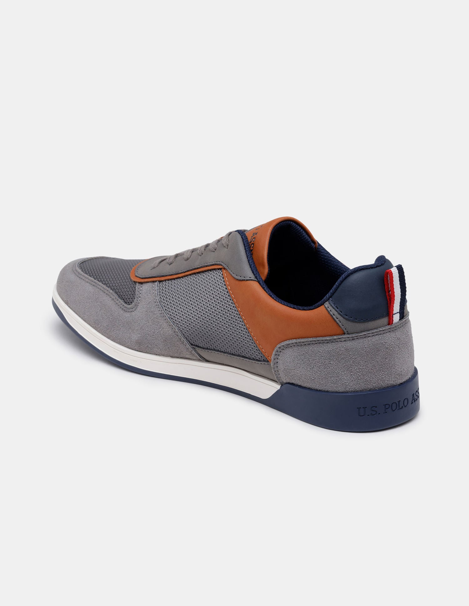 Men Ignacio Smart Casuals Sneakers Grey - U.S. POLO ASSN. | Large