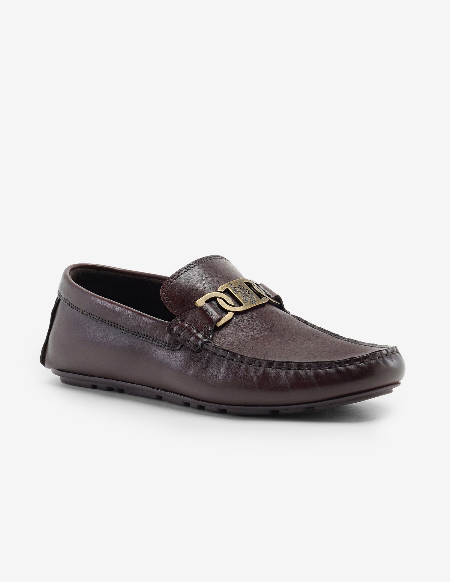 Emino Slip-Ons Loafers Brown - U.S. Polo Assn. India | Large