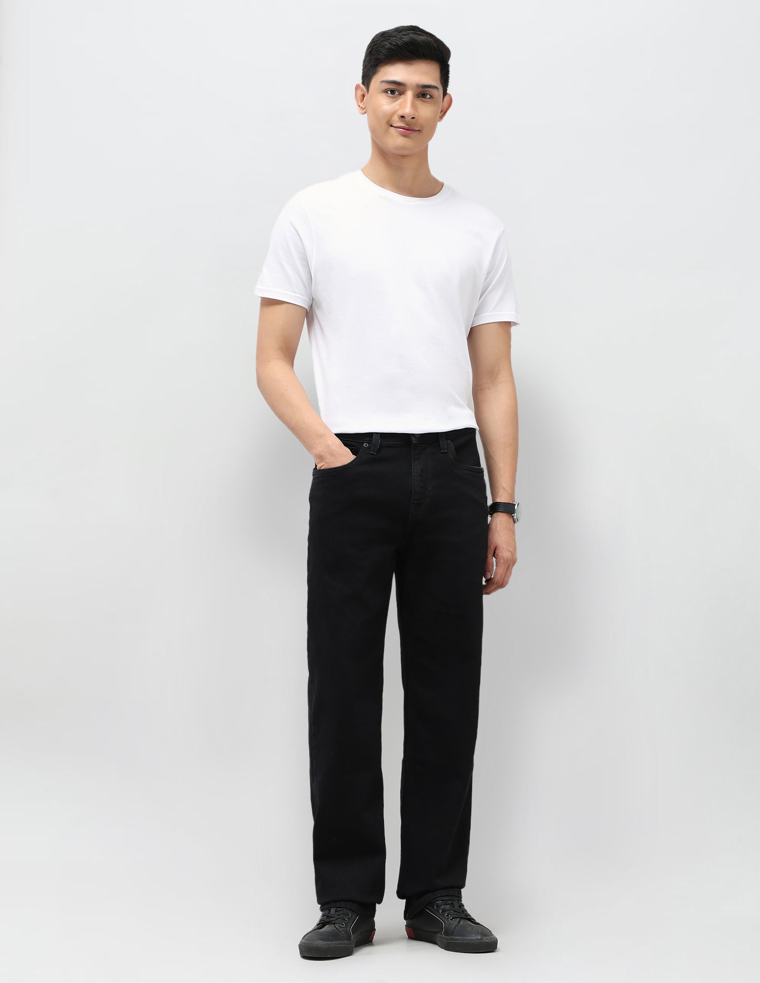 Shawn Relaxed Fit Black Jeans Black - U.S. POLO ASSN. | Large