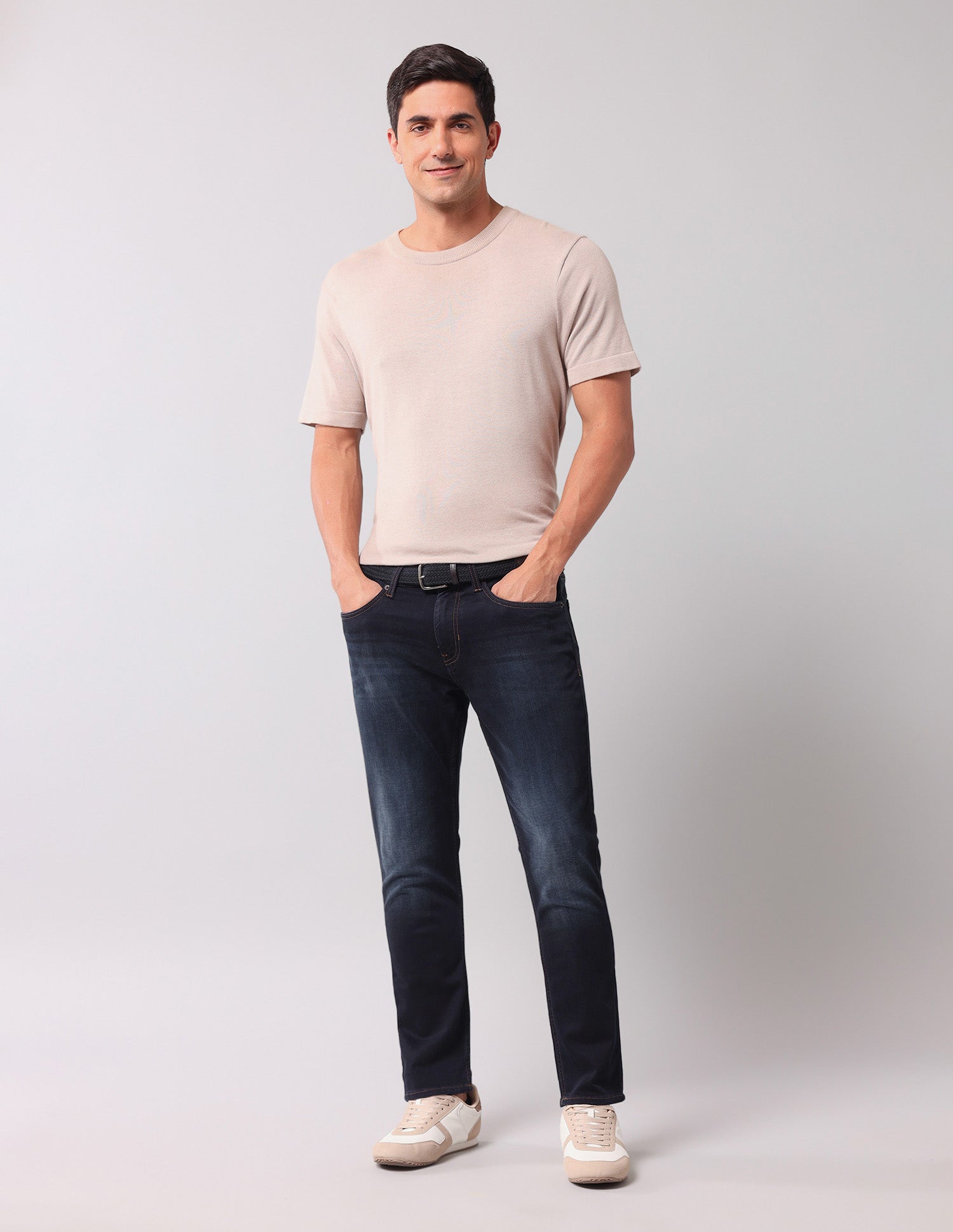 Henry Tapered Fit Blue Jeans Dark Wash - U.S. Polo Assn. India | Large