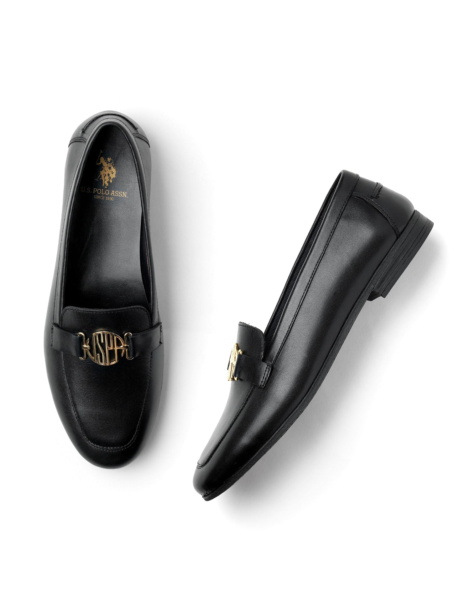Women Holly Loafers Black - U.S. POLO ASSN. | Large
