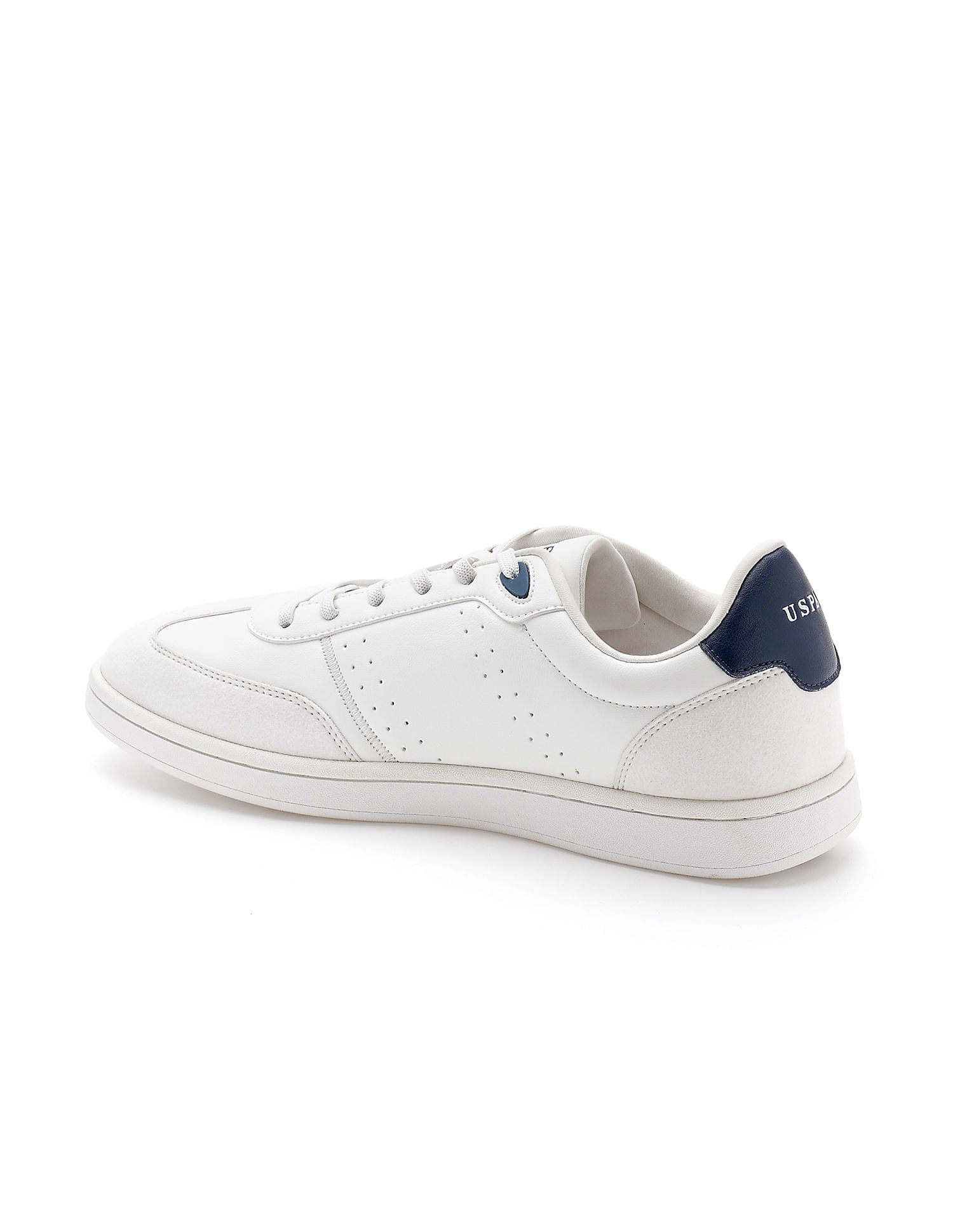 Men Cenik Suede Sneakers White - U.S. Polo Assn. India | Large
