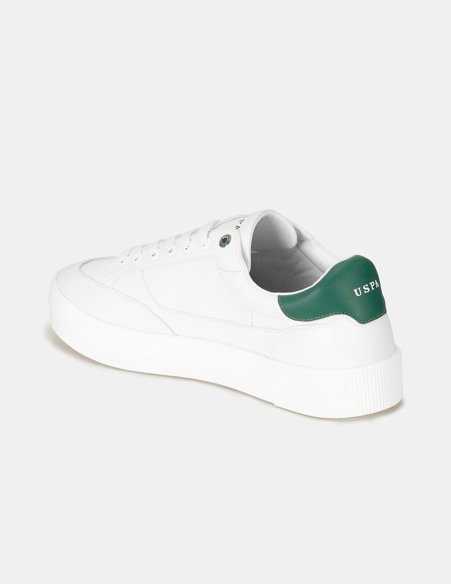 Men Solid Olivier 3.0 Sneakers White - U.S. Polo Assn. India | Large