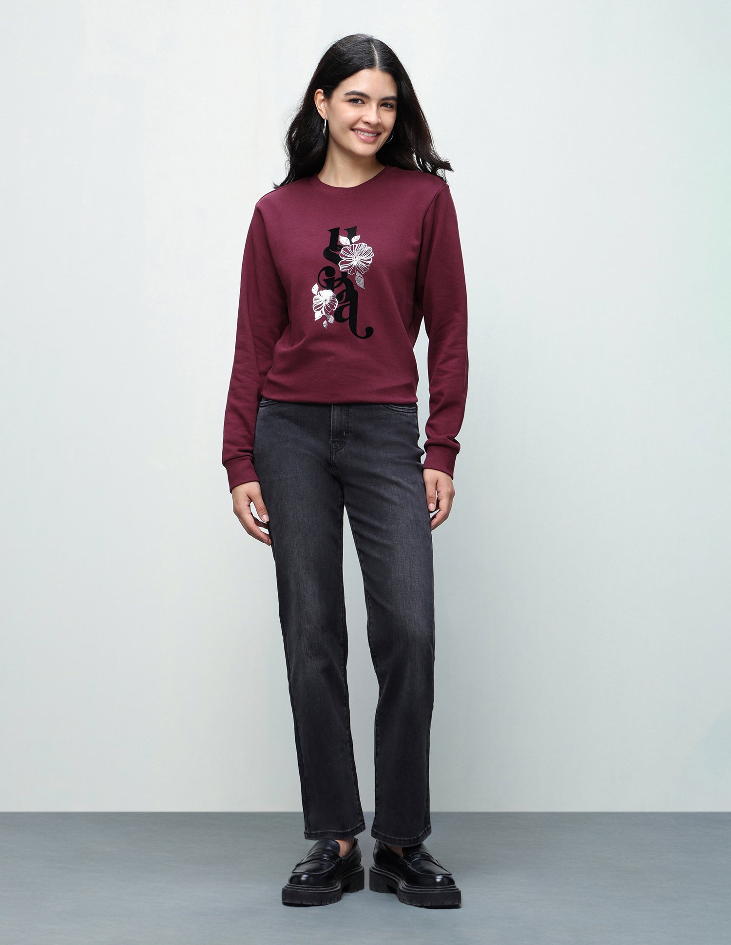 Straight Fit Grey Jeans Dark Grey - U.S. Polo Assn. India | Large