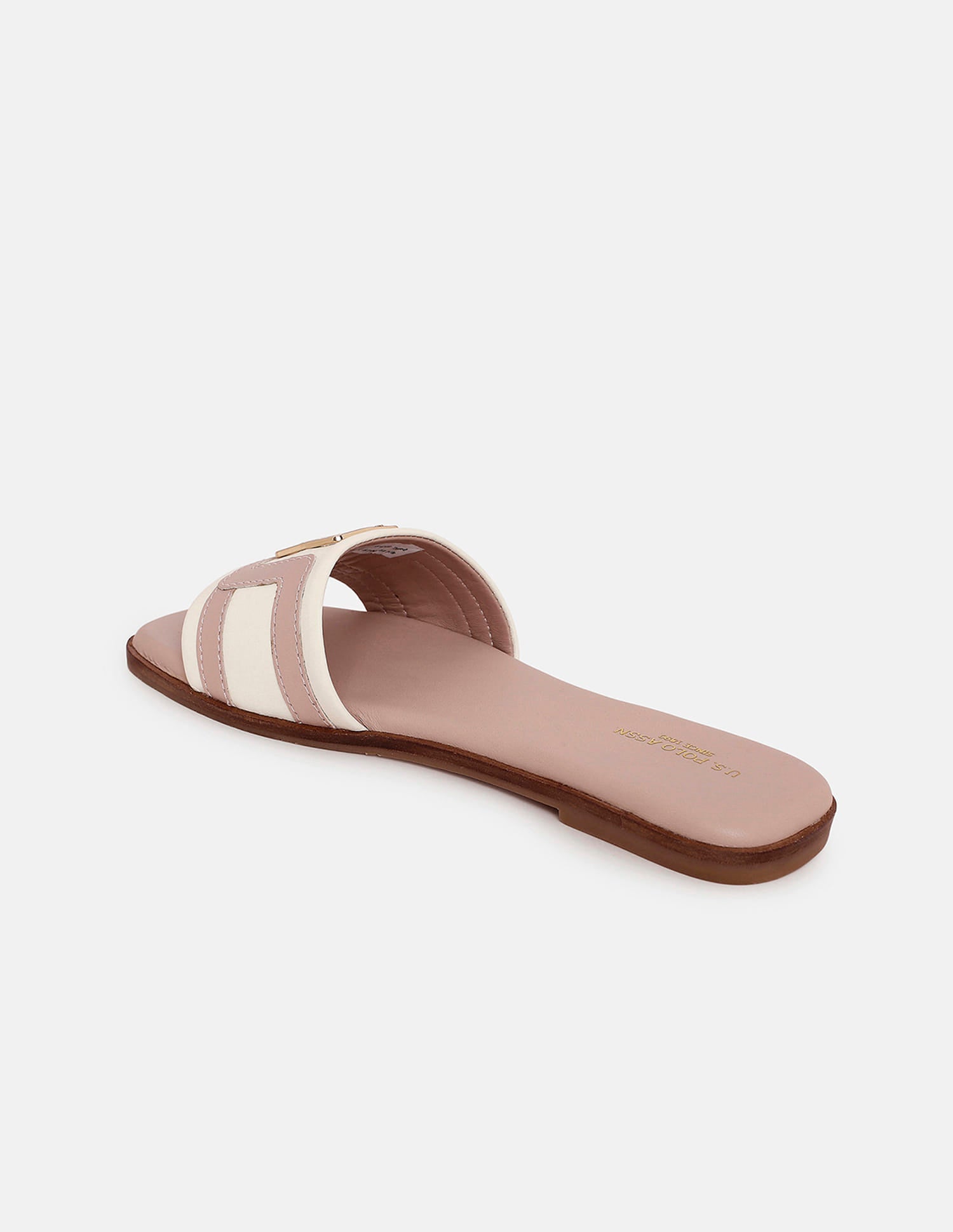 Veylisse Square Toe Flats Nude - U.S. Polo Assn. India | Large