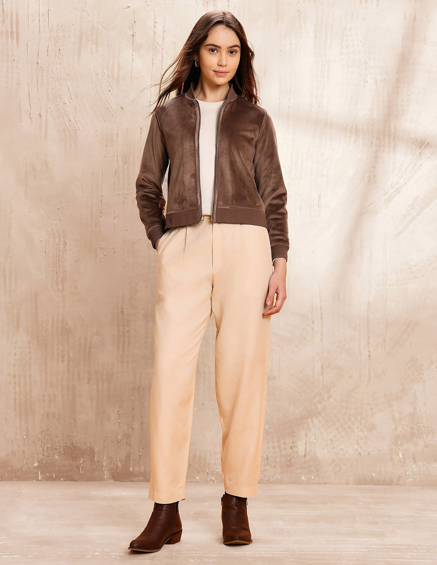 Solid Reversible Bomber Jacket Grey - U.S. POLO ASSN. | Large