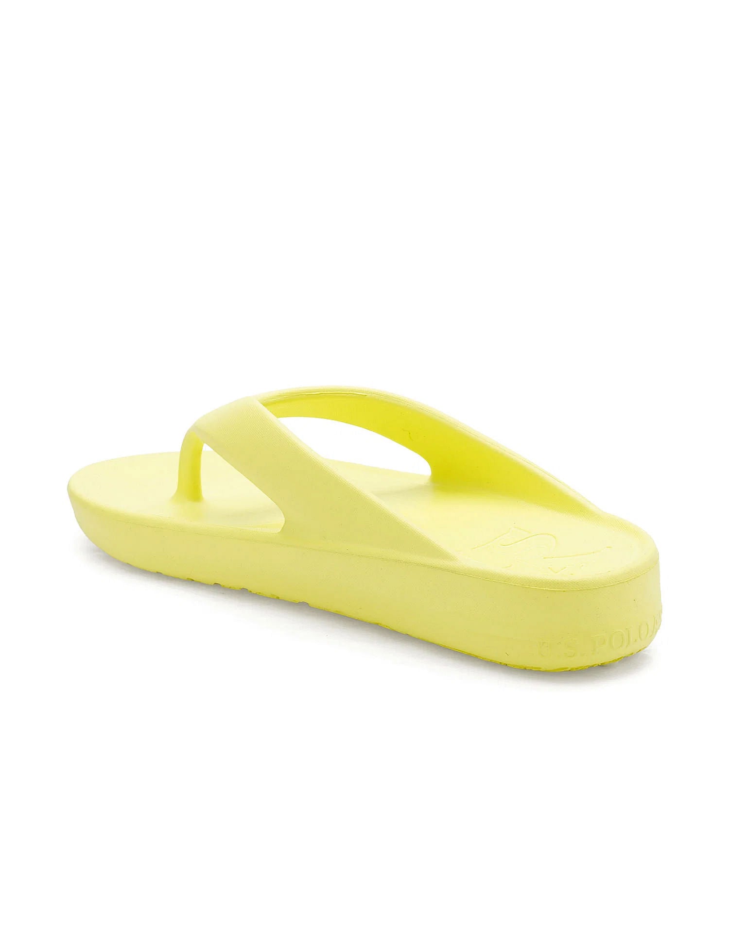Men Axel 2.0 Yellow Foam Walk Flip Flop Yellow - U.S. POLO ASSN. | Large