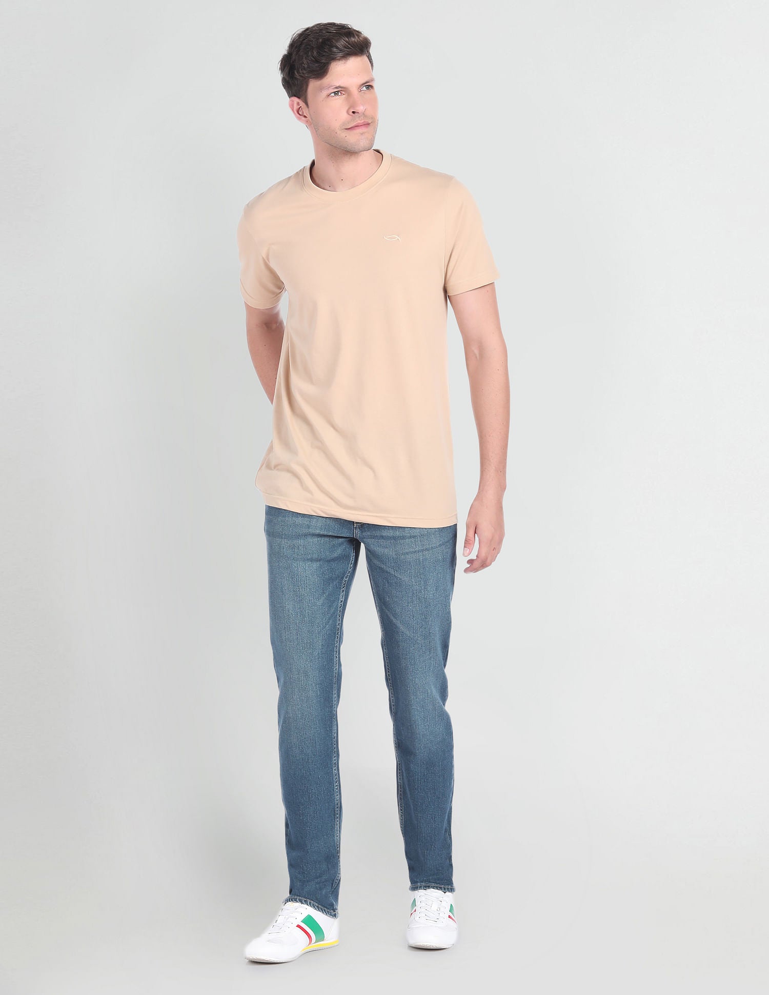 Brandon Slim Tapered Fit Blue Jeans Blue - U.S. POLO ASSN. | Large