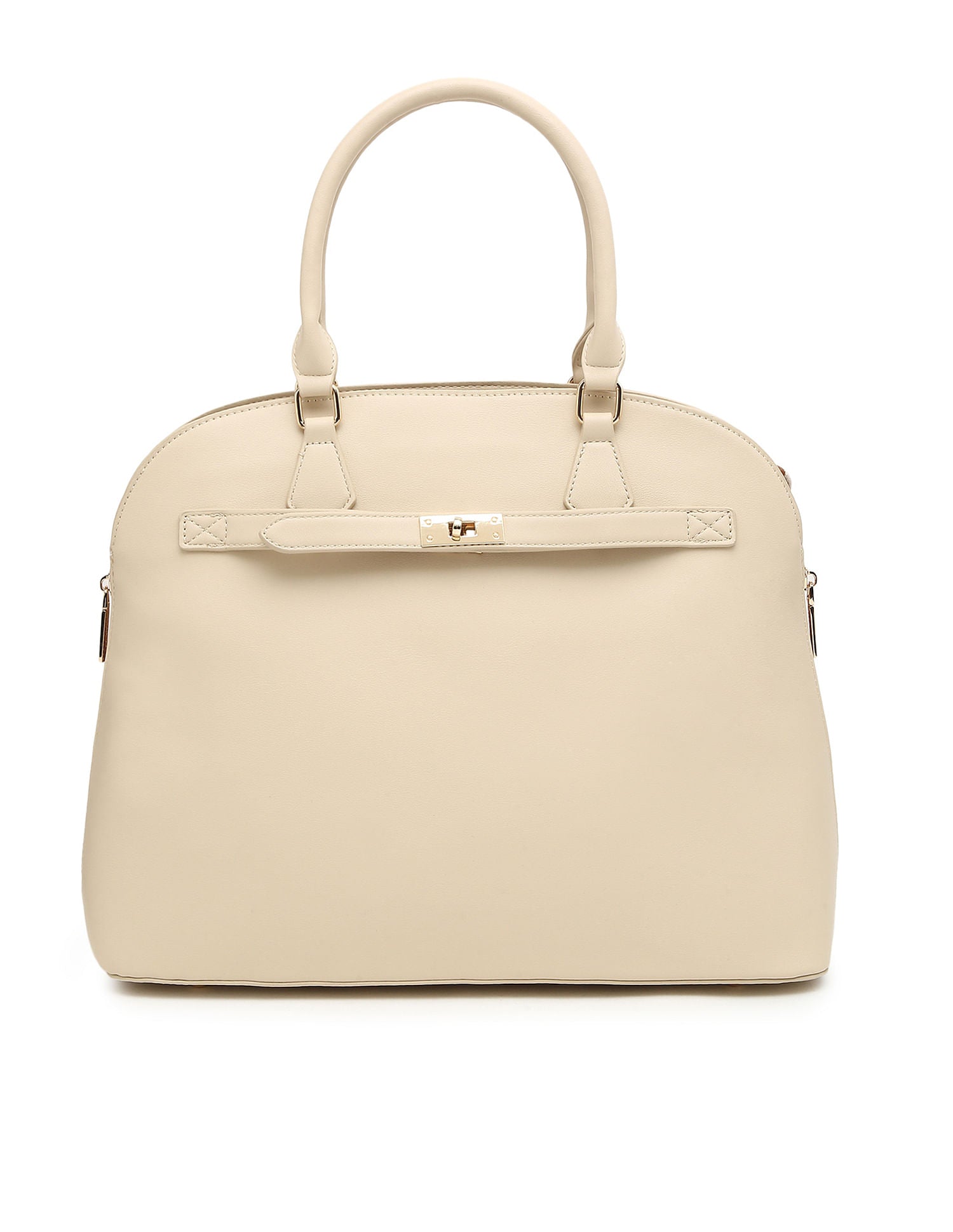 Women Alara Satchel Bag Beige - U.S. POLO ASSN. | Large