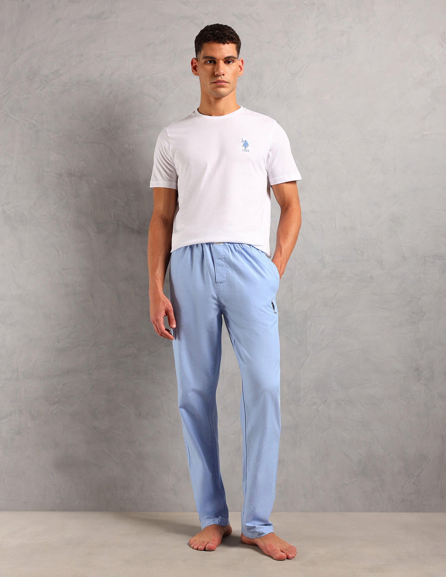 Solid Cotton Sleep Sets Assorted - U.S. POLO ASSN. | Large