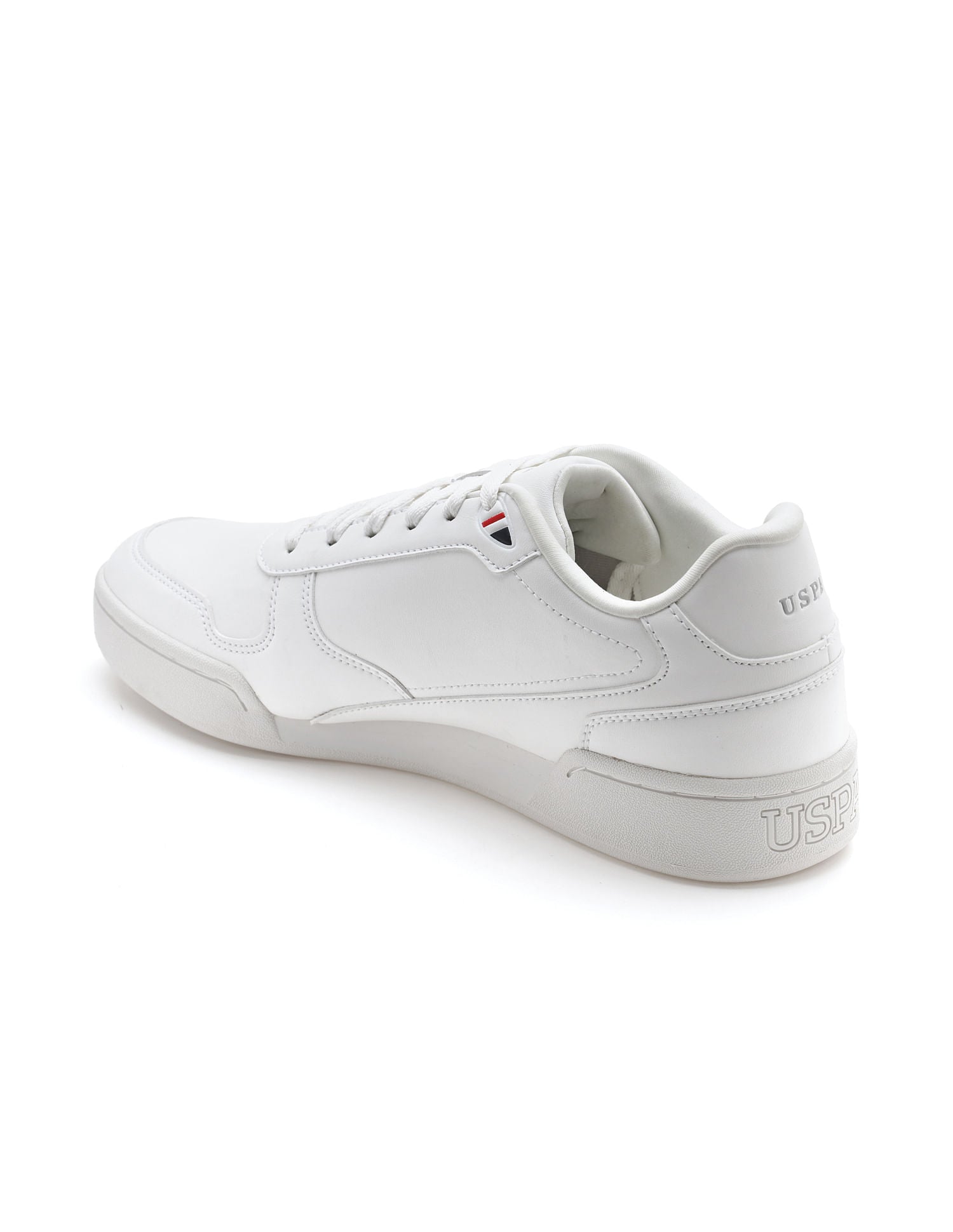 Men Valentin Solid Sneaker White - U.S. Polo Assn. India | Large