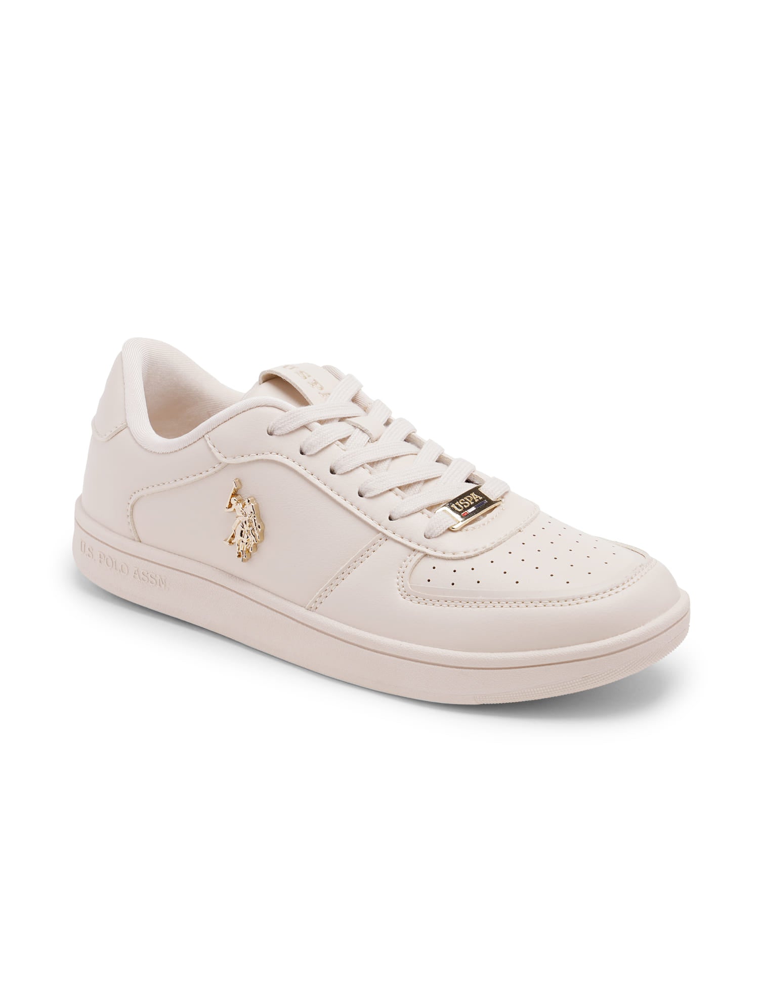 Women Solid Nyra Sneakers Nude - U.S. Polo Assn. India | Large