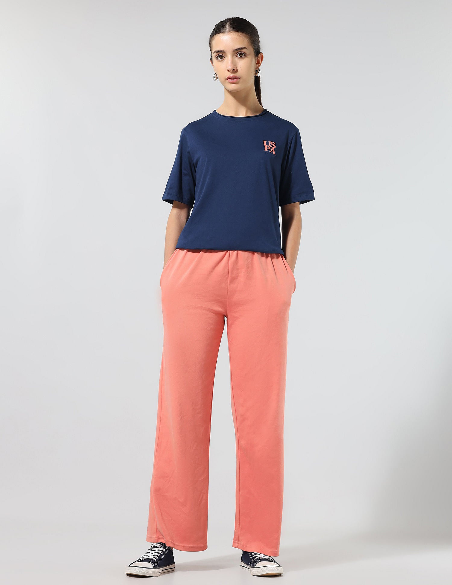 Relaxed Fit Solid Lounge T-Shirt Navy - U.S. POLO ASSN. | Large