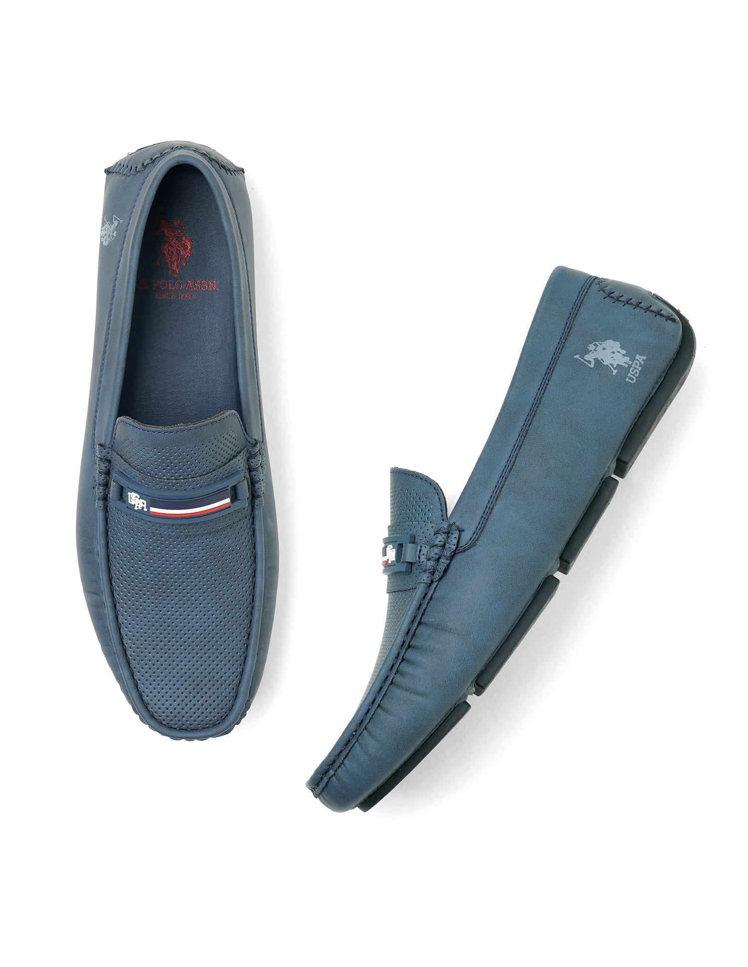 Men Barnes 4.0 Slip On Shoes Navy - U.S. Polo Assn. India | Large