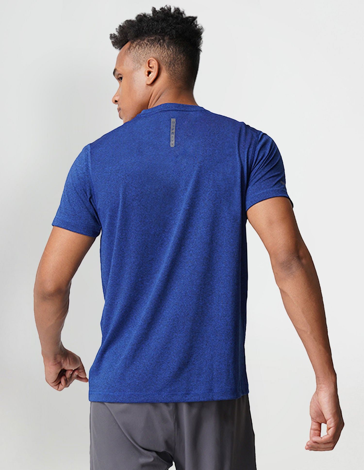 Reflective Logo Crew Neck I712 Lounge T-Shirt - Pack Of 1 Blue - U.S. POLO ASSN. | Large