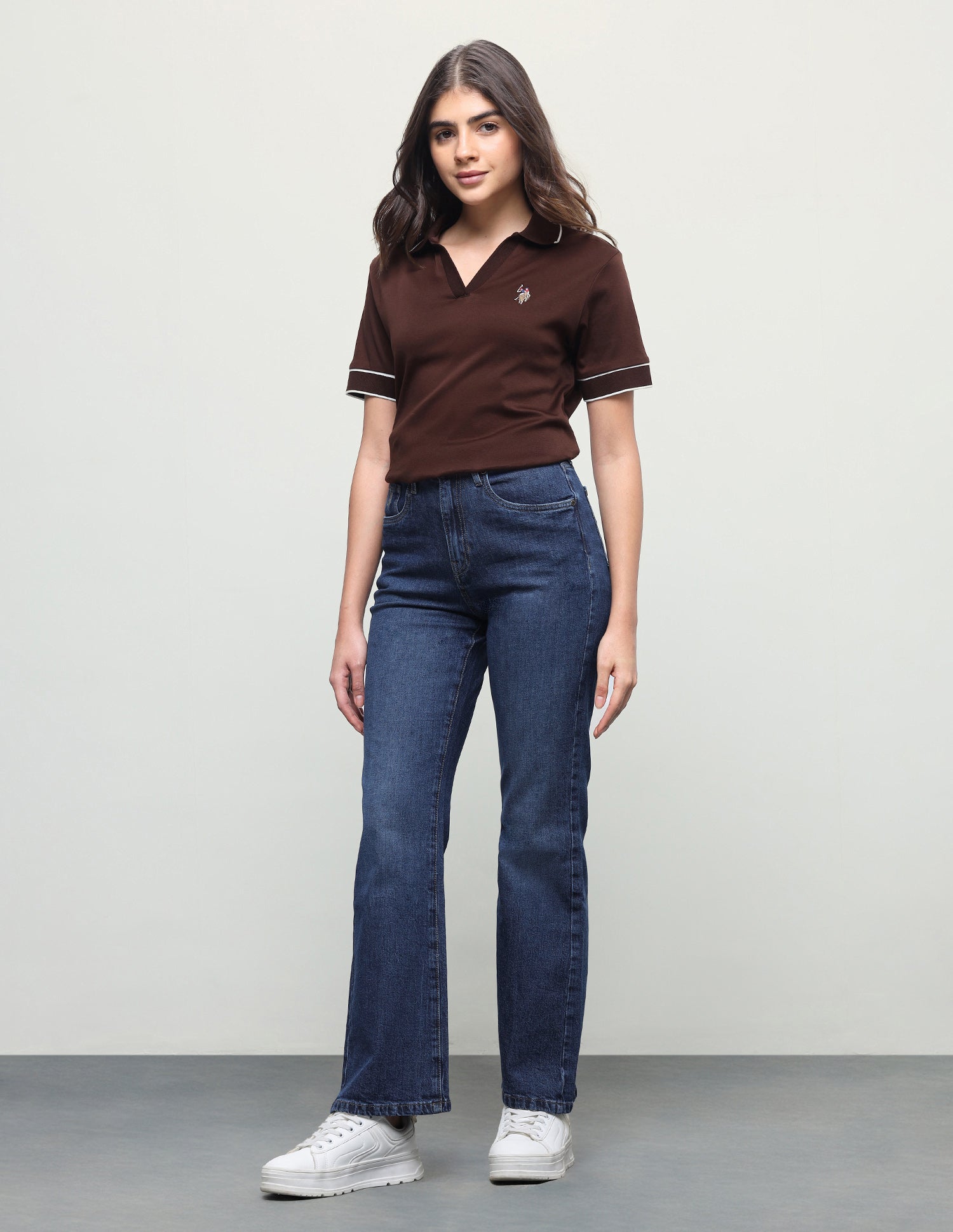 Bootcut Fit Blue Jeans Dark Blue - U.S. Polo Assn. India | Large