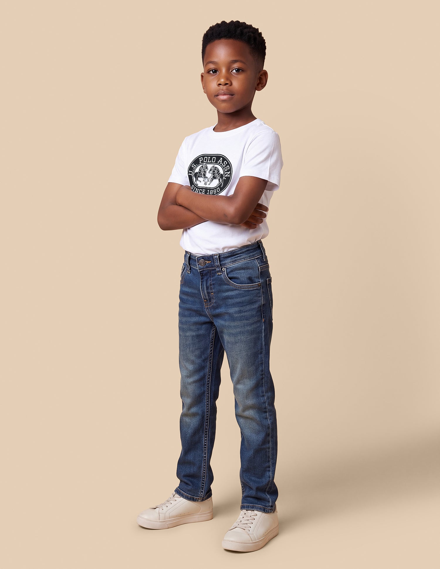 Bootcut Fit Blue Jeans Dark Blue - U.S. Polo Assn. India | Large