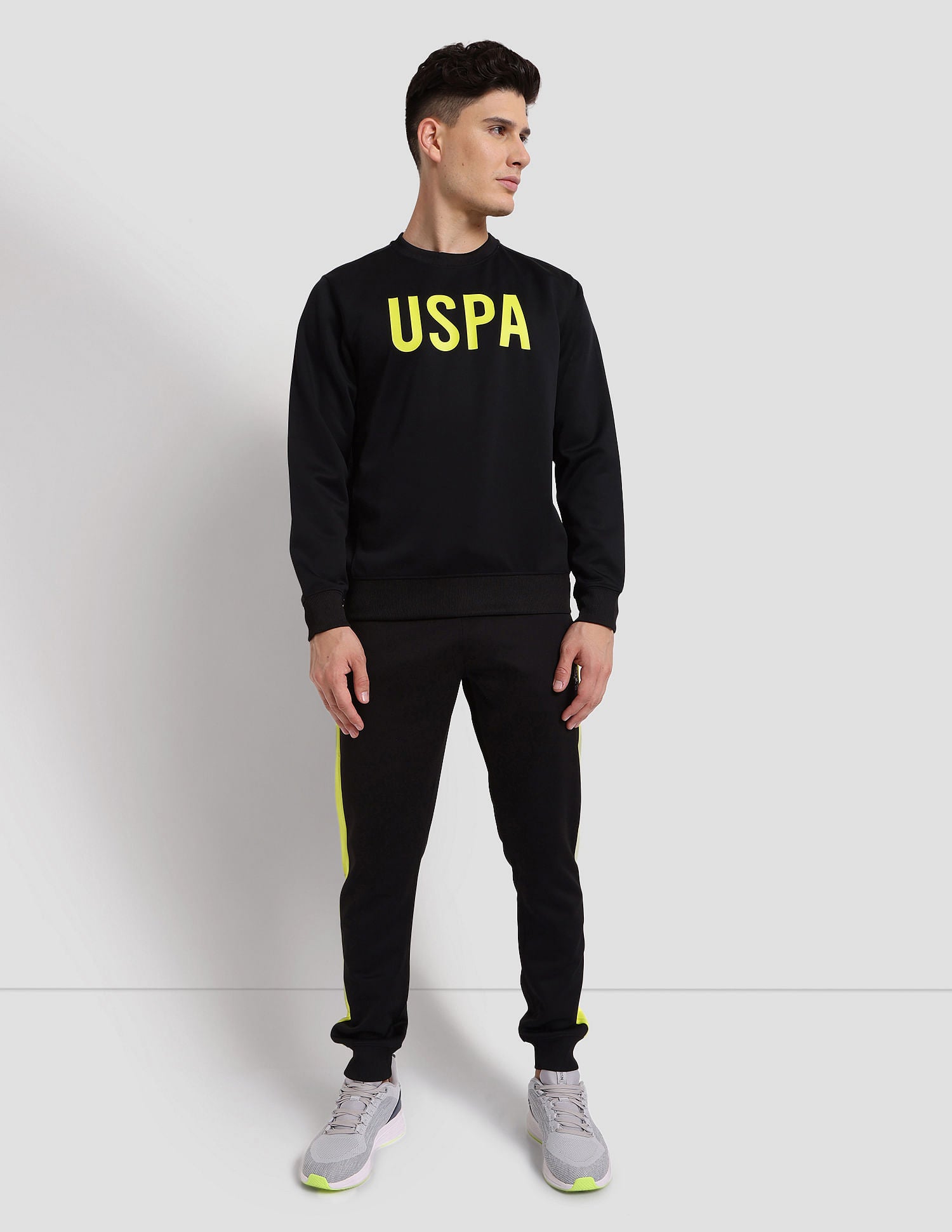 Durable Athletic Pullover Black - U.S. POLO ASSN. | Large