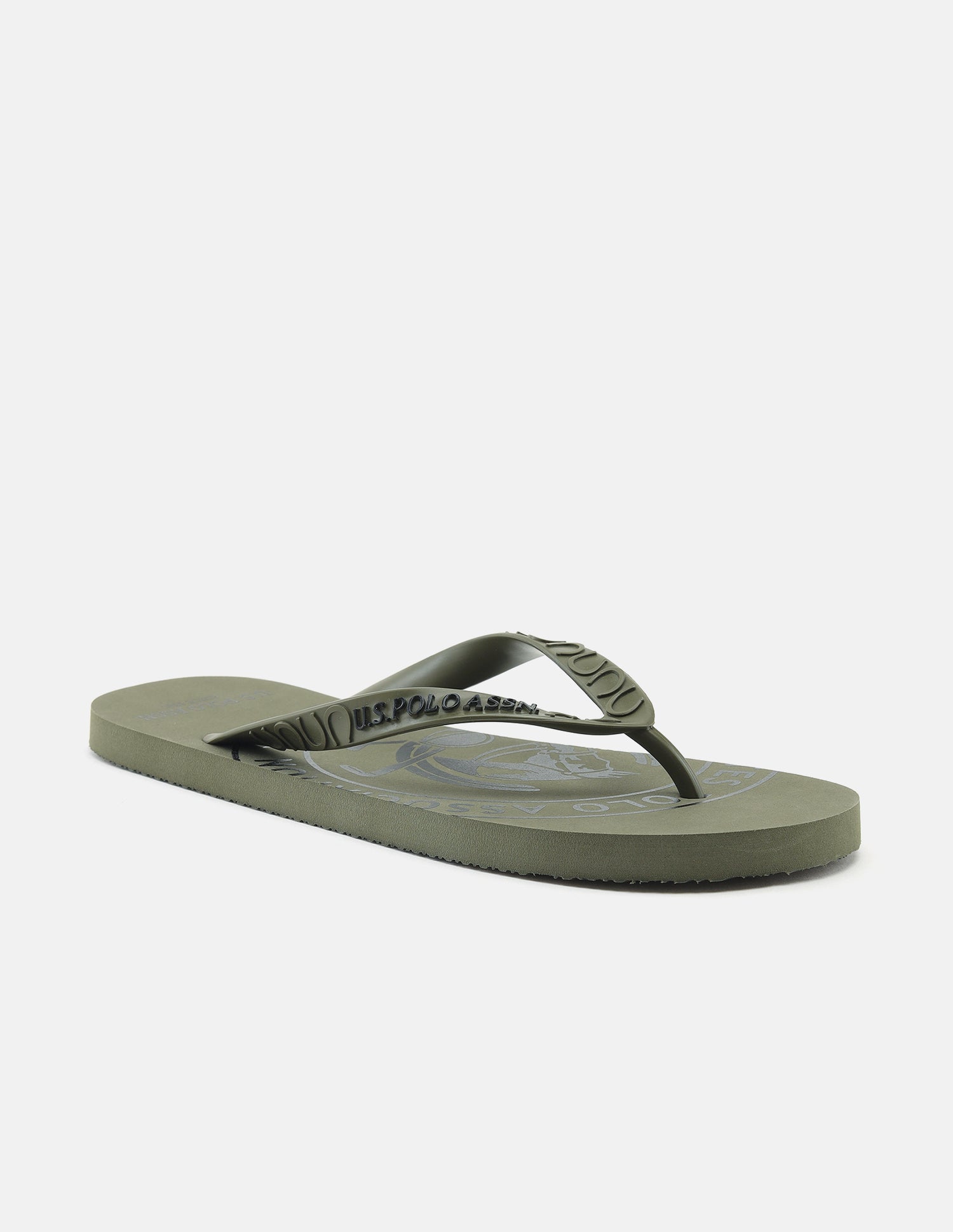 Alabi Flip Flops Olive - U.S. Polo Assn. India | Large