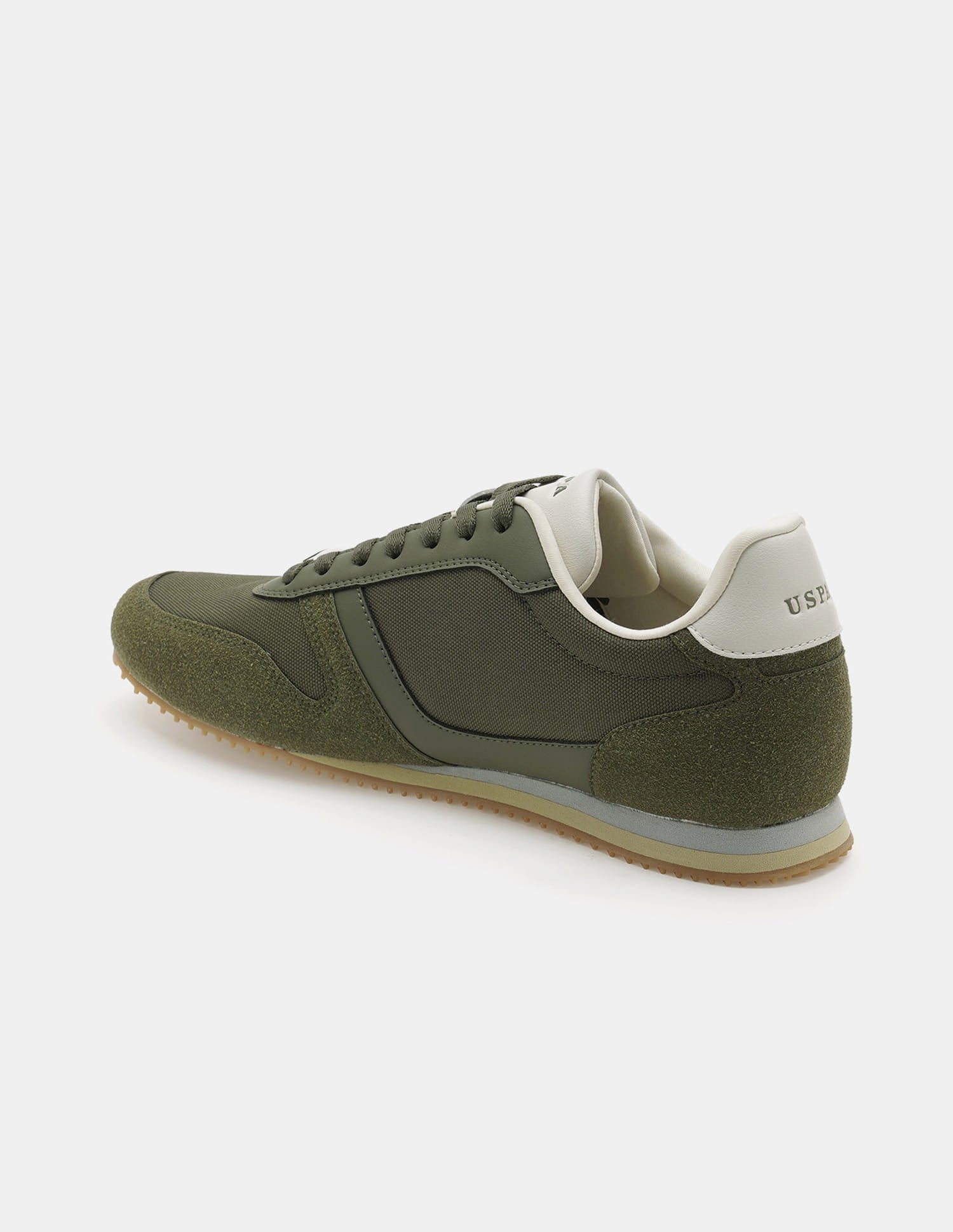Clemt 4.0 Colourblocked Sneakers Olive - U.S. Polo Assn. India | Large