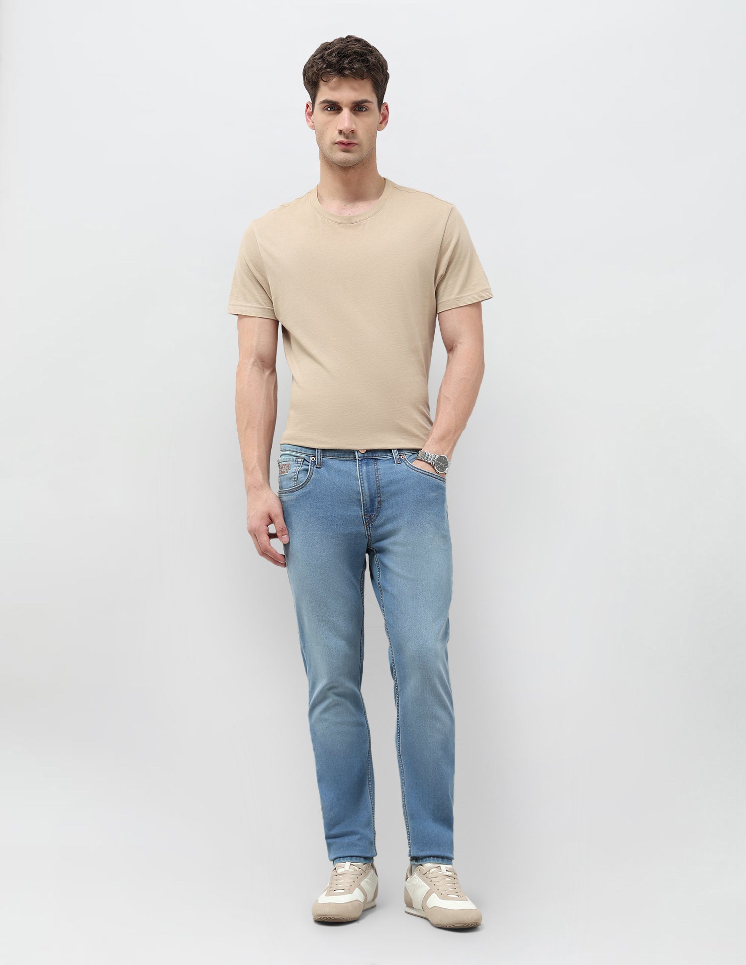 Brandon Slim Tapered Fit Blue Jeans Indigo - U.S. POLO ASSN. | Large