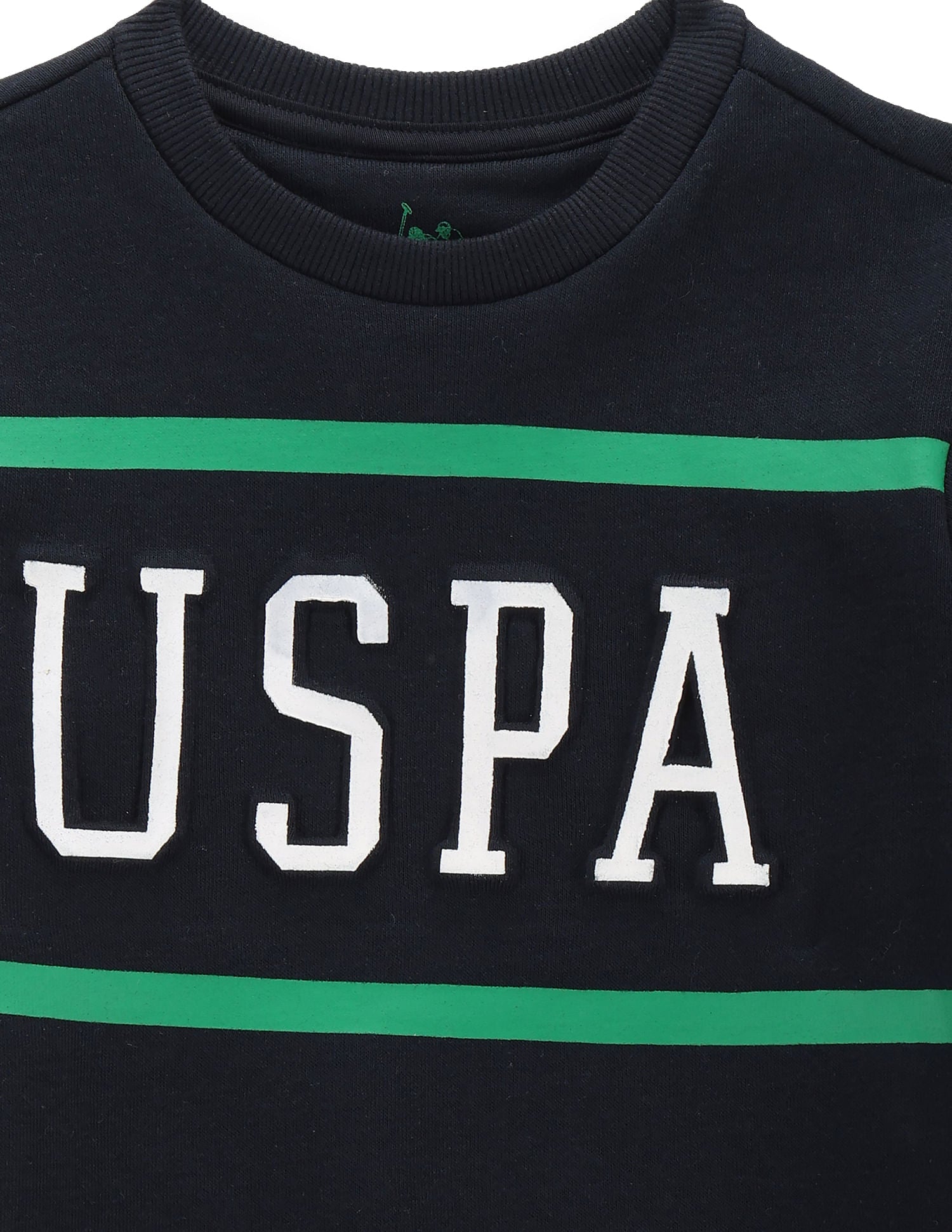 Boys Embossed Sweatshirt Navy - U.S. POLO ASSN. | Large