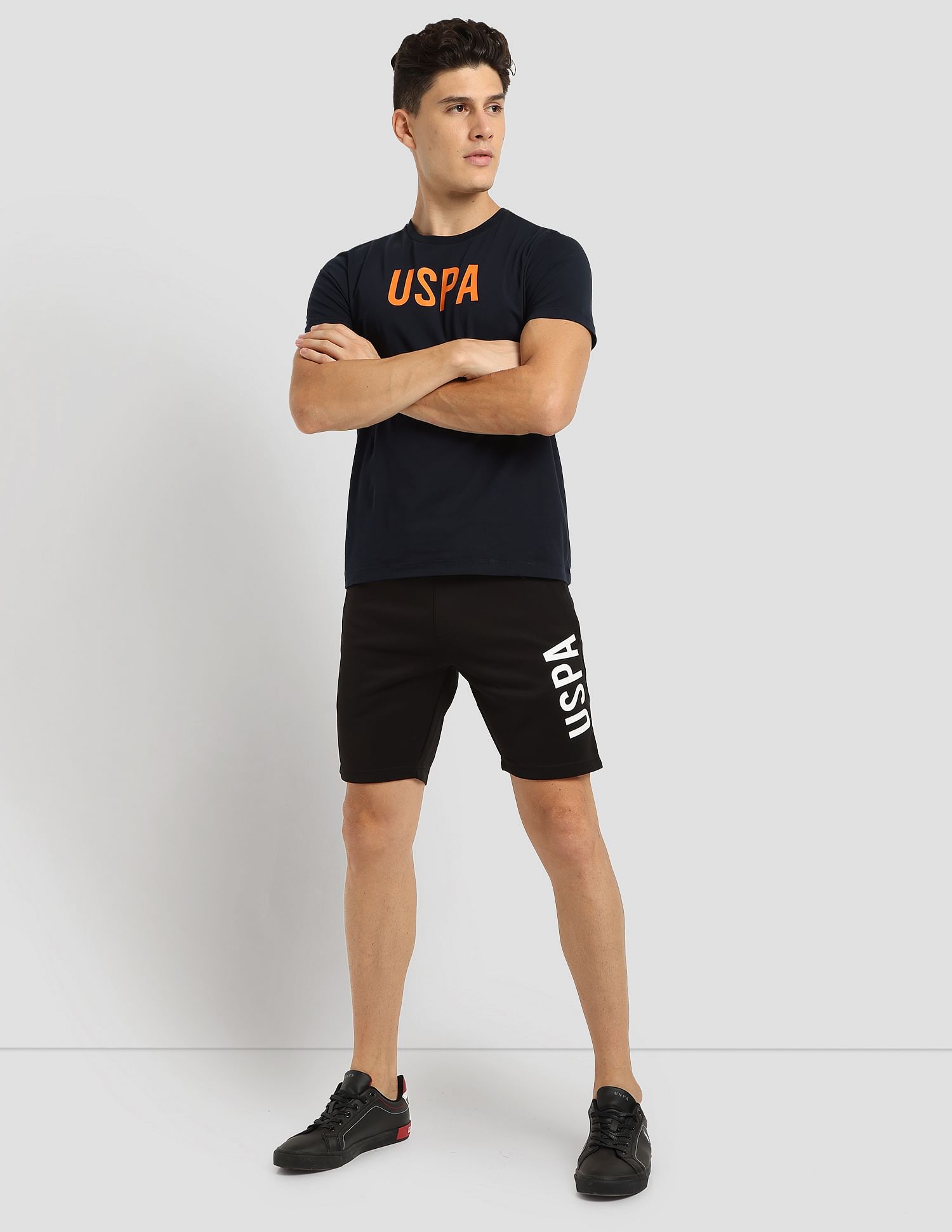 Durable Athletic T-Shirt Navy - U.S. Polo Assn. India | Large