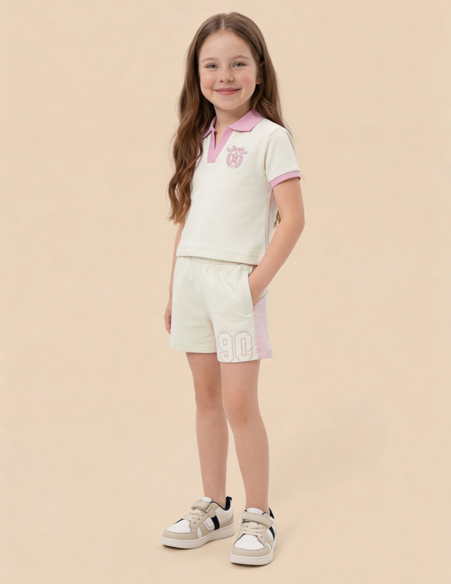 Solid Regular Fit Top Off White - U.S. Polo Assn. India | Large