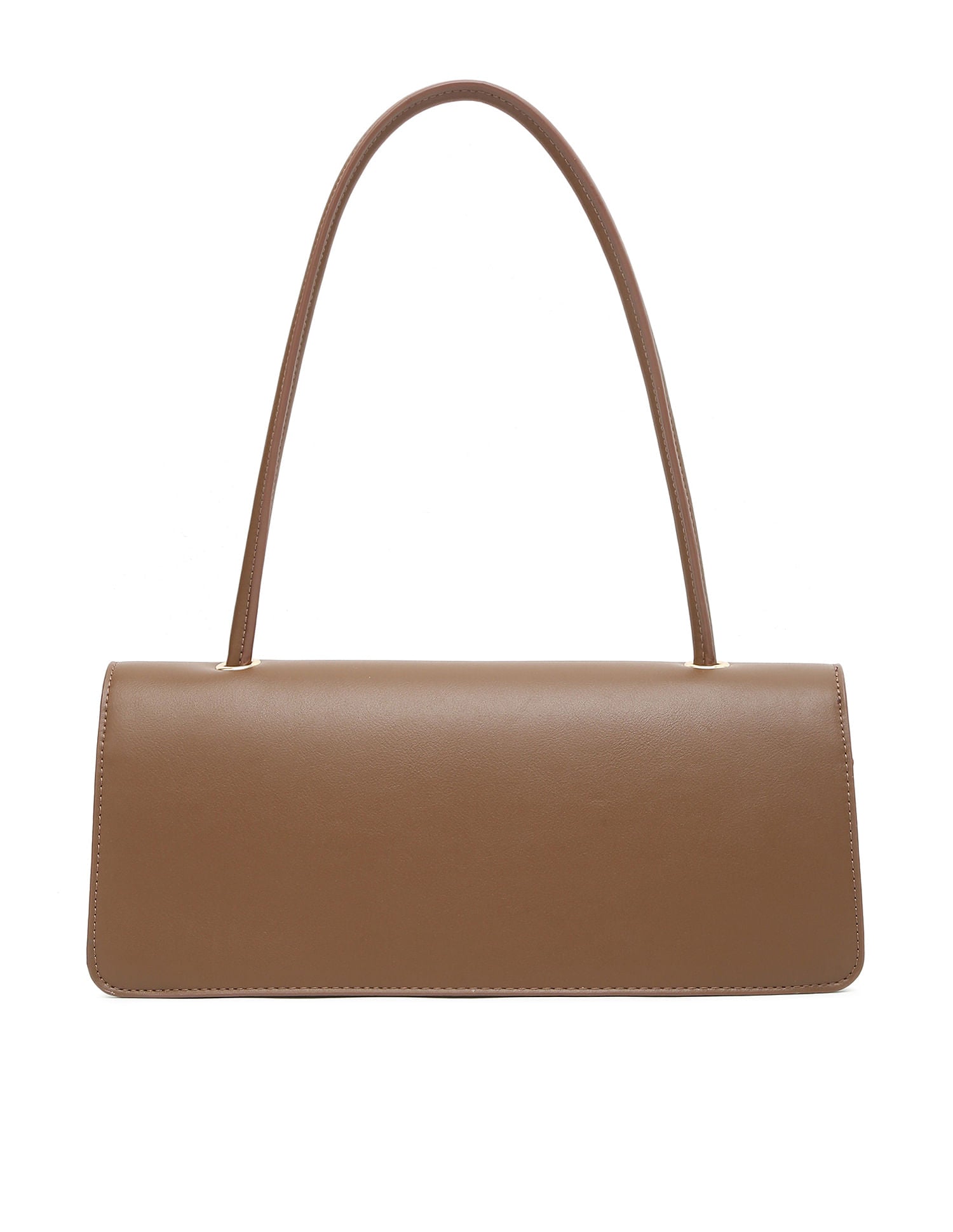 Women Aimee Colour Blocked Shoulder Bag Brown - U.S. POLO ASSN. | Large