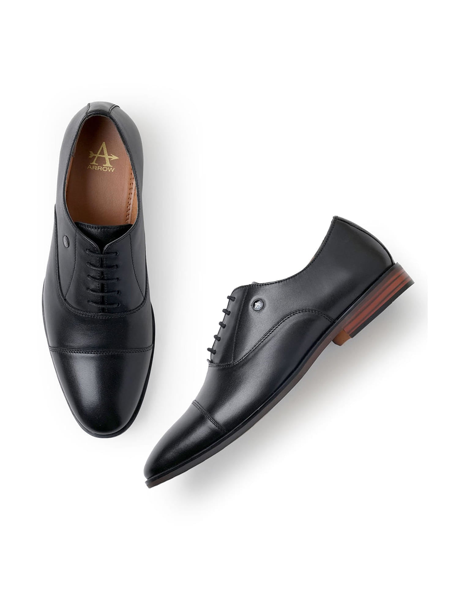 Orion 3.0 Leather Shoes Black - U.S. Polo Assn. India | Large