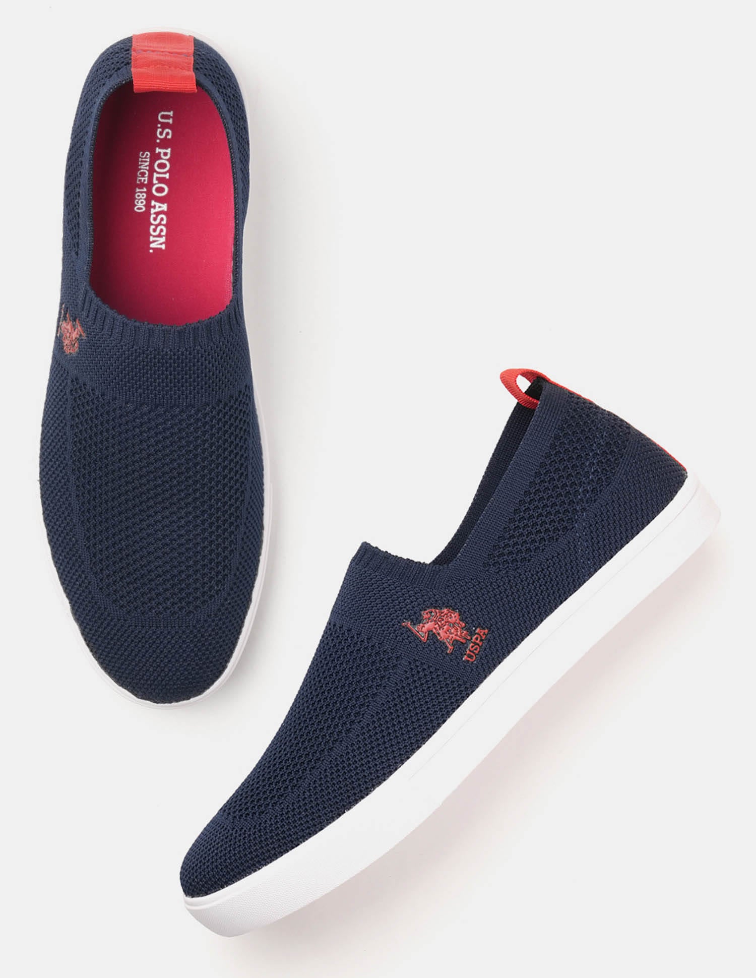 Men Octavia 3.0 Slip On Sneakers Navy - U.S. Polo Assn. India | Large