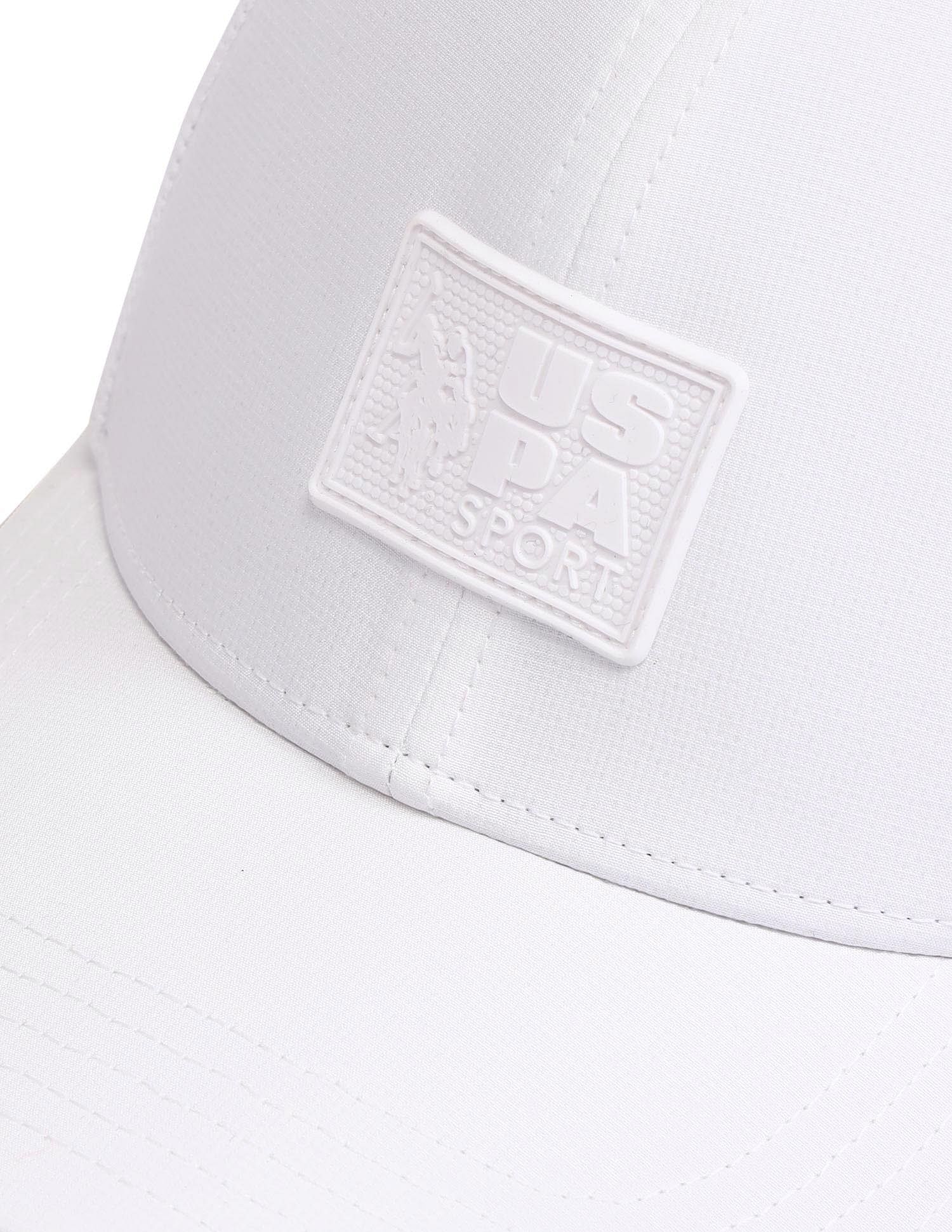 Brand Appliqued Twill Cap White - U.S. Polo Assn. India | Large
