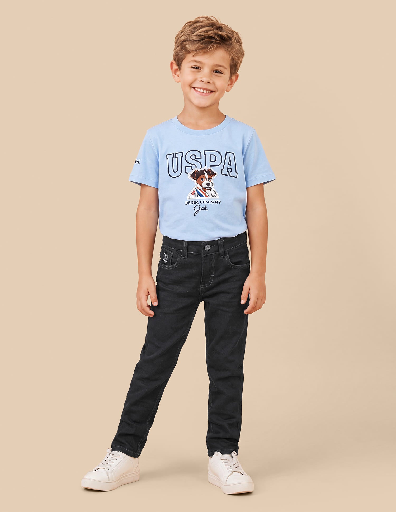 Mid Rise Slim Fit Jeans Grey - U.S. Polo Assn. India | Large