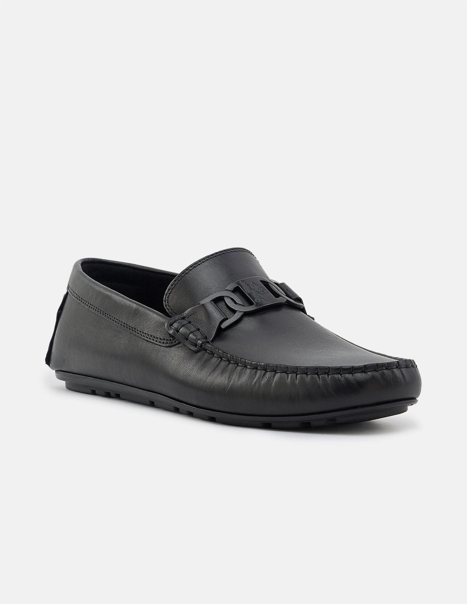 Emino Leather Loafers Black - U.S. Polo Assn. India | Large