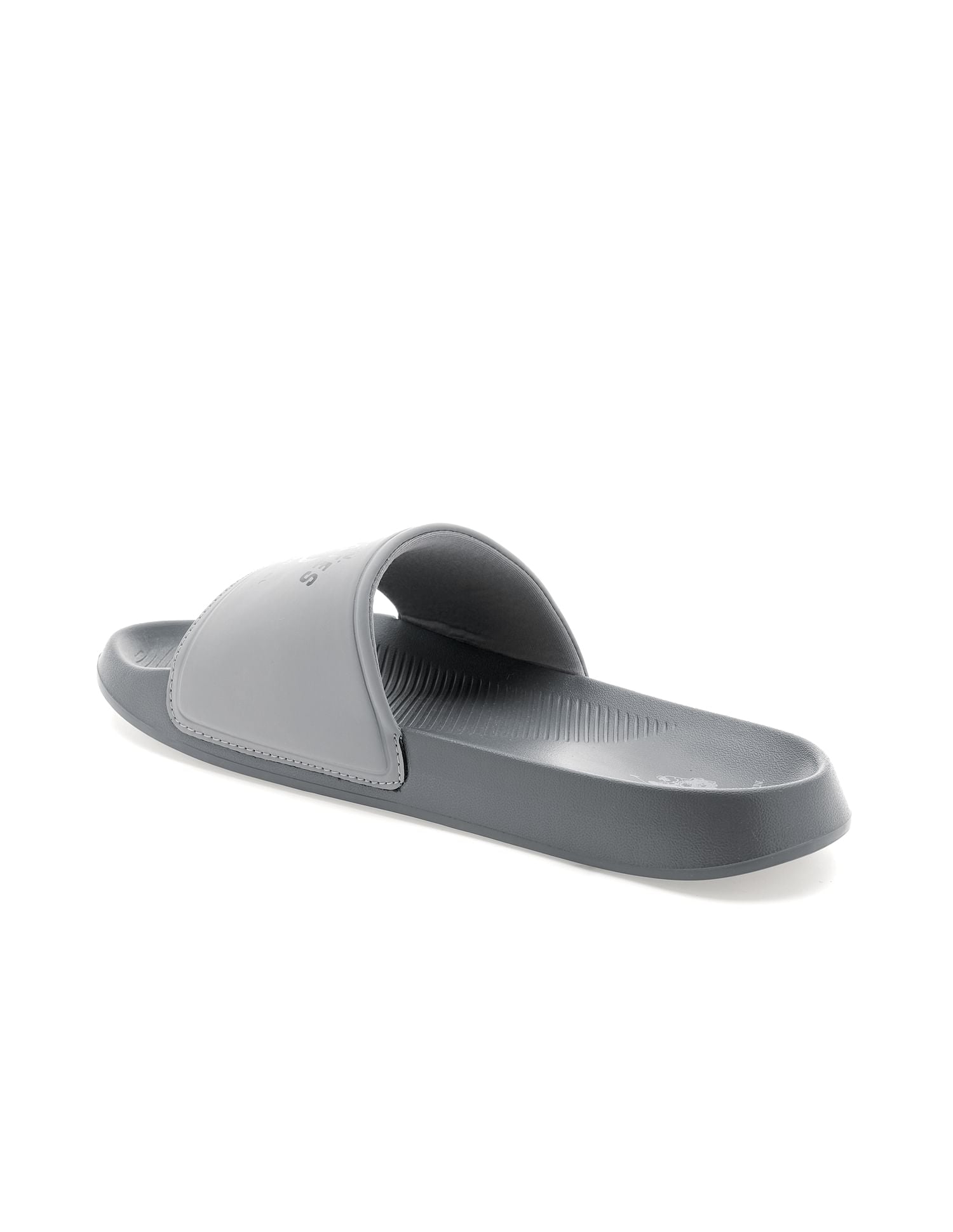 Men Toni Printed Sliders Light Grey - U.S. POLO ASSN. | Large