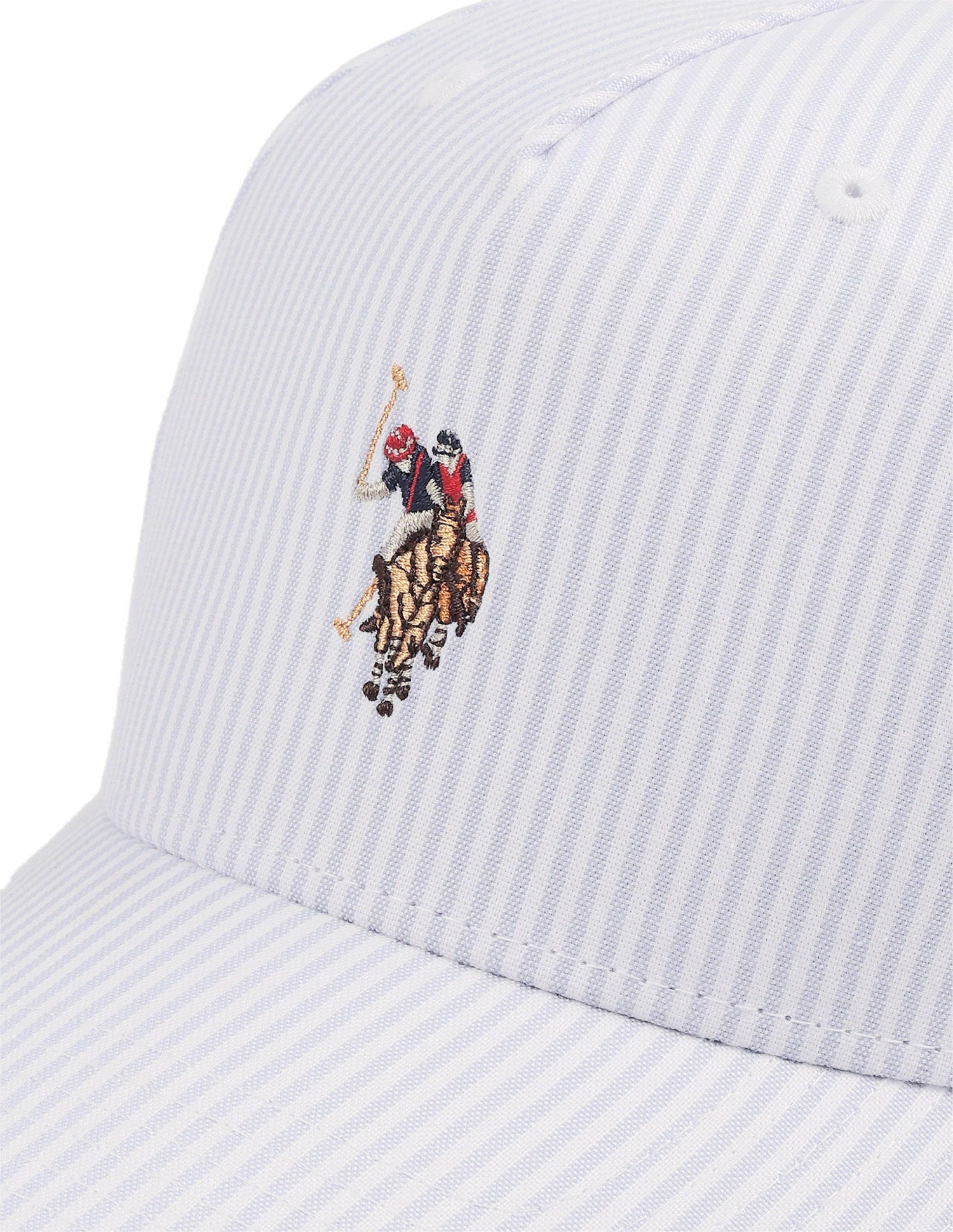 Striped Brand Embroidered Cap Grey - U.S. Polo Assn. India | Large