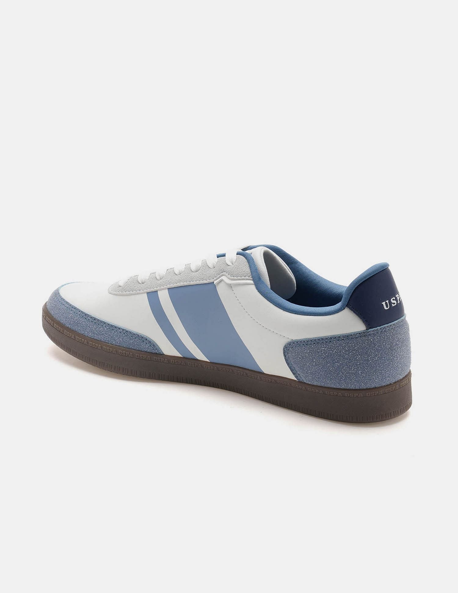 Men Hilton Colour Blocked Sneakers Blue - U.S. POLO ASSN. | Large