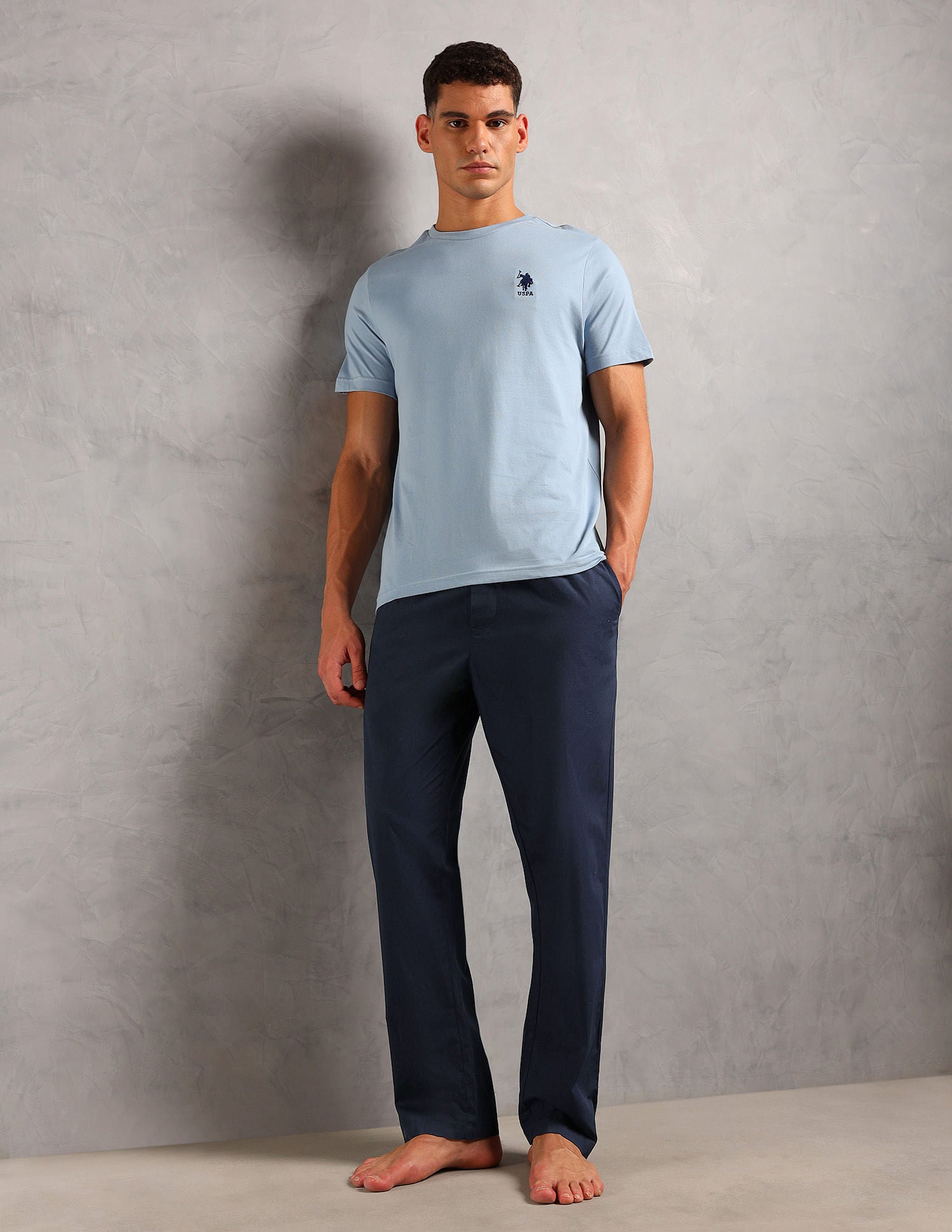 Solid Cotton Sleep Sets Assorted - U.S. Polo Assn. India | Large