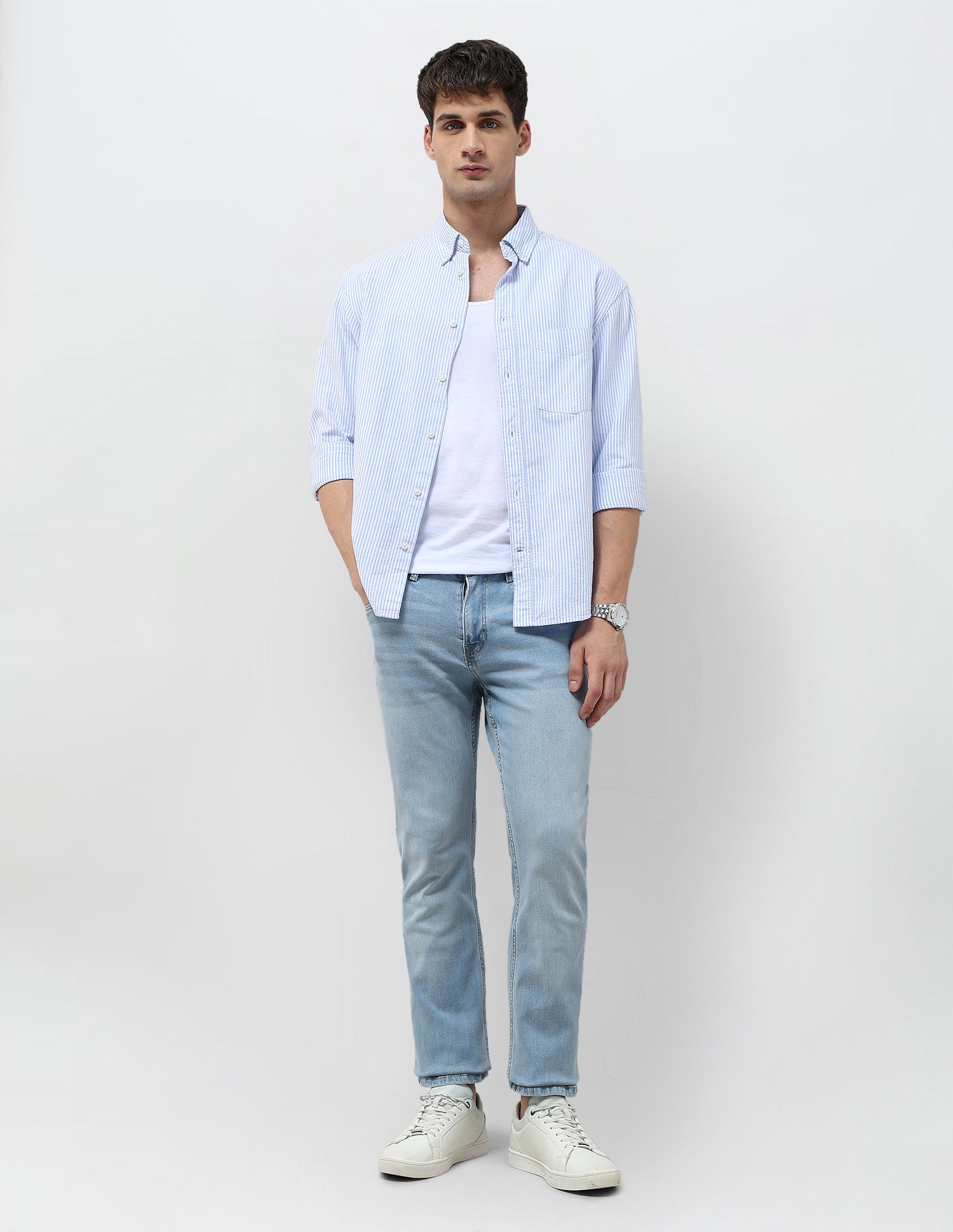 Connor Bootcut Blue Jeans Light Indigo - U.S. POLO ASSN. | Large