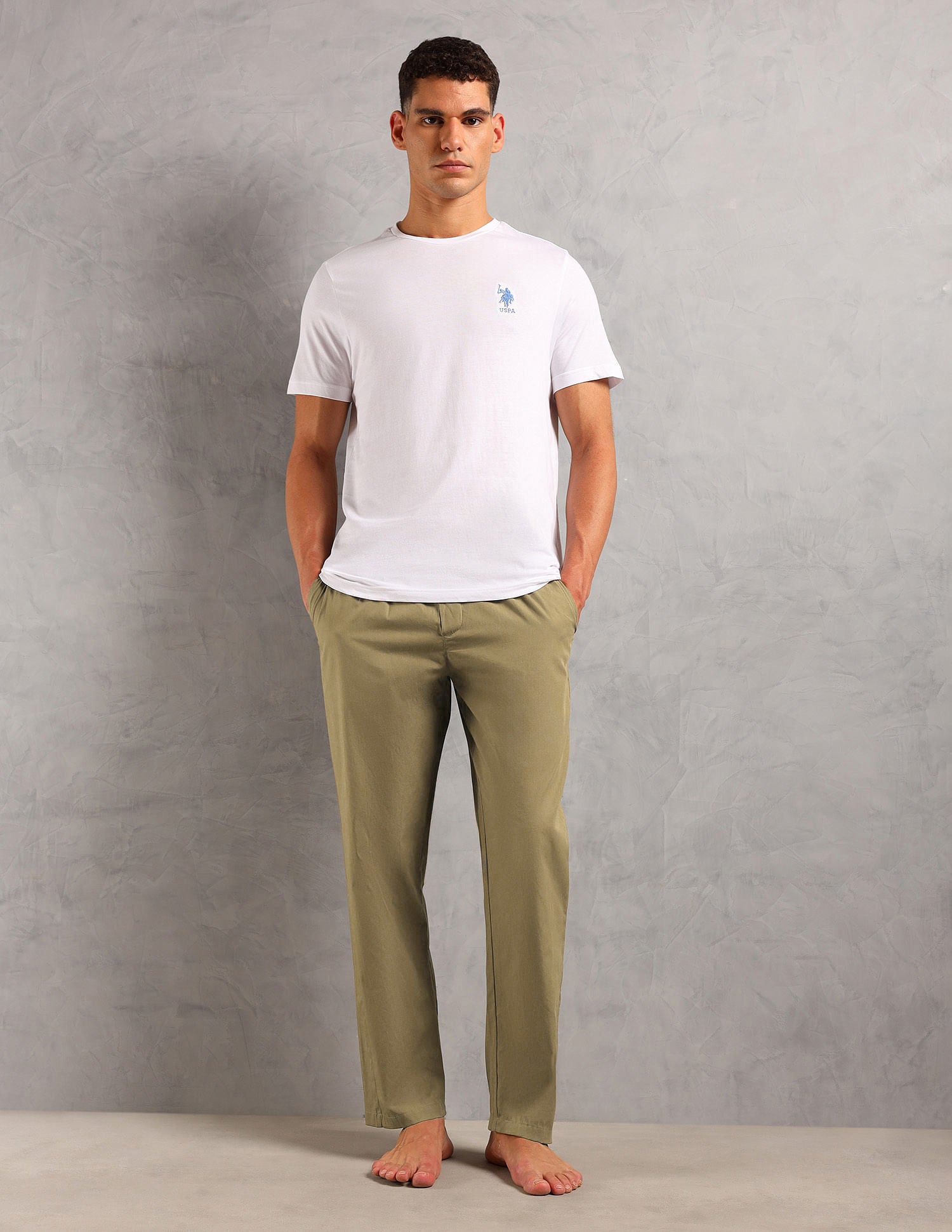 Solid Cotton Sleep Sets Assorted - U.S. Polo Assn. India | Large