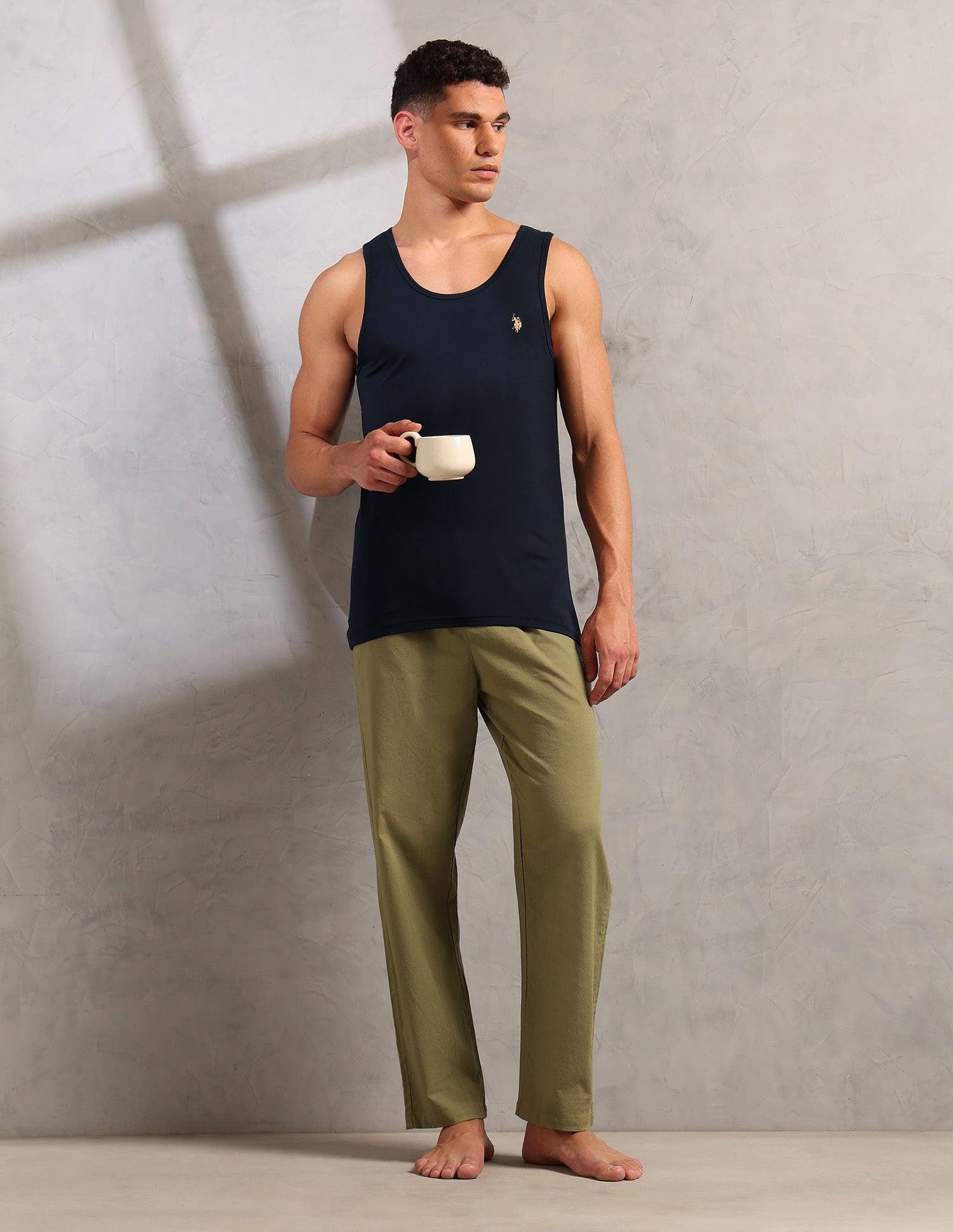 Moisture Wicking Comfort Fit PV003 Vest - Pack Of 1 Navy - U.S. POLO ASSN. | Large