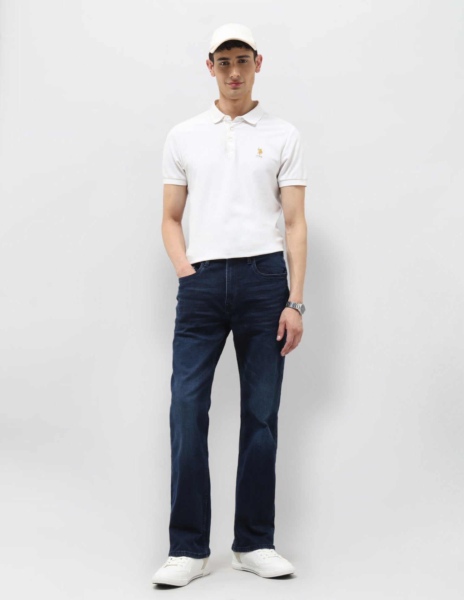 Connor Bootcut Blue Jeans Indigo - U.S. POLO ASSN. | Large