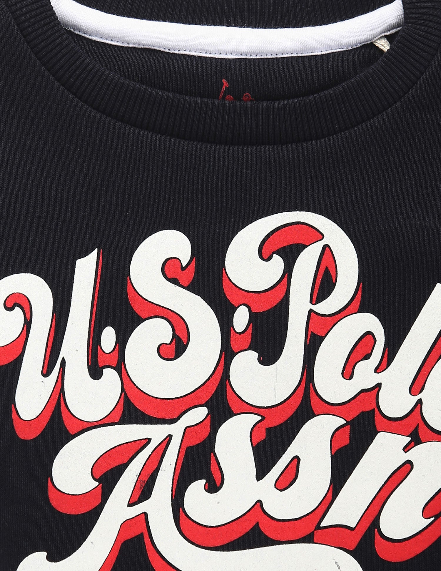 Boys Brand Print Sweatshirt Navy - U.S. POLO ASSN. | Large