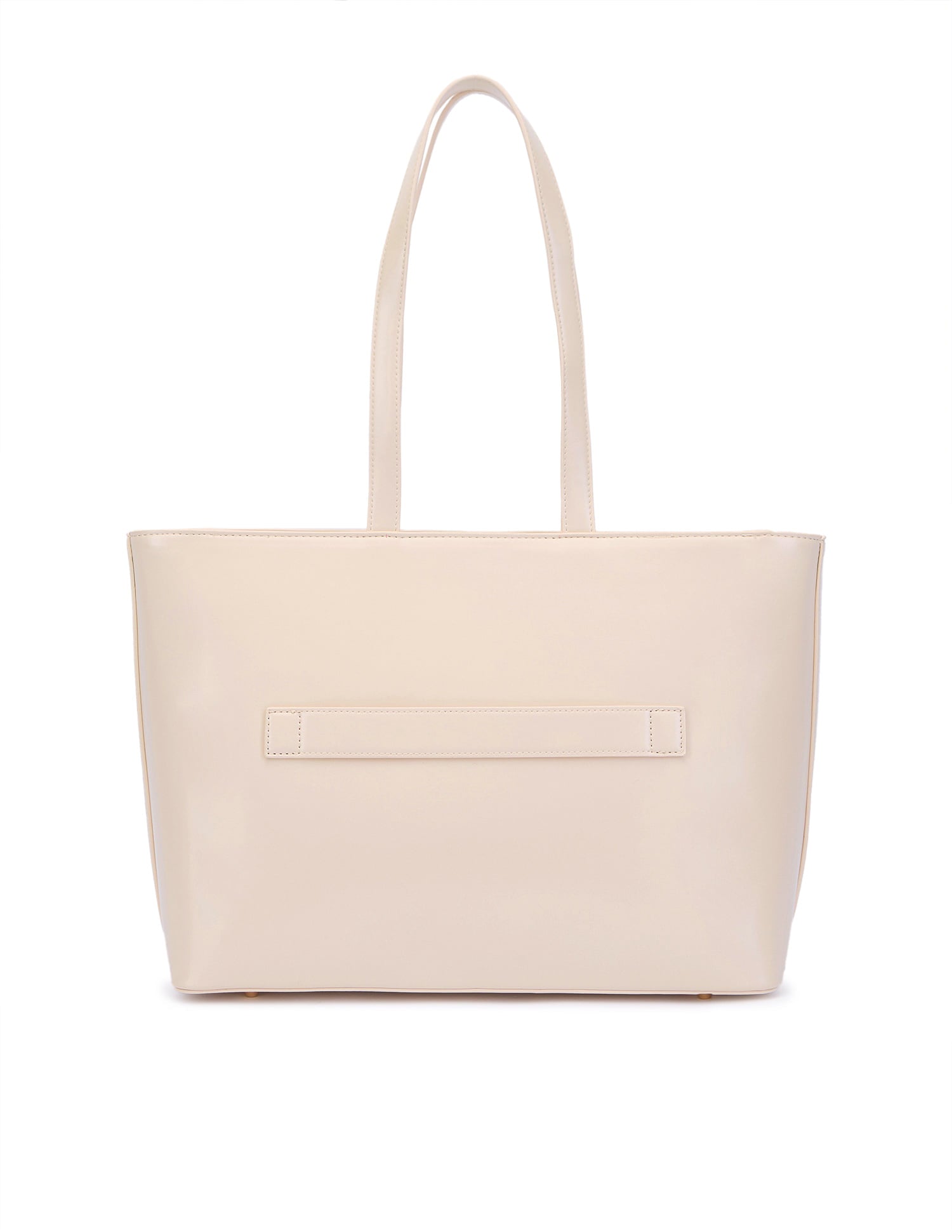 Clarice Tote Bag Beige - U.S. Polo Assn. India | Large